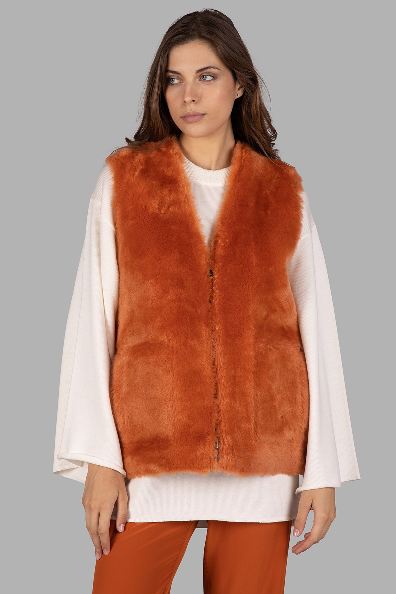 Reversible Fur Vest