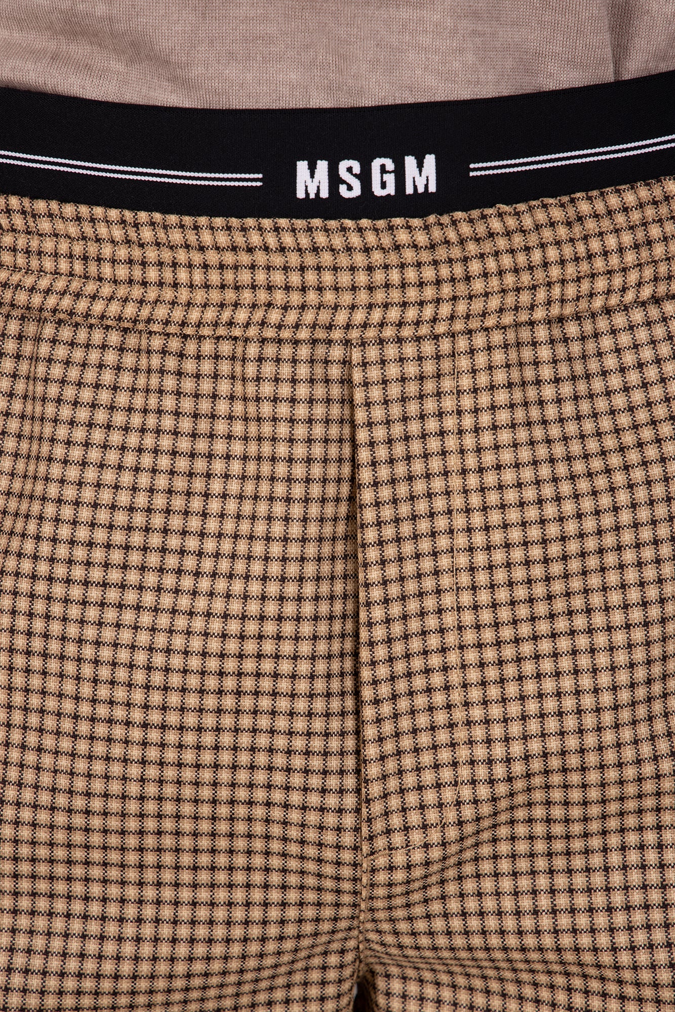 Logo-waistband Trousers