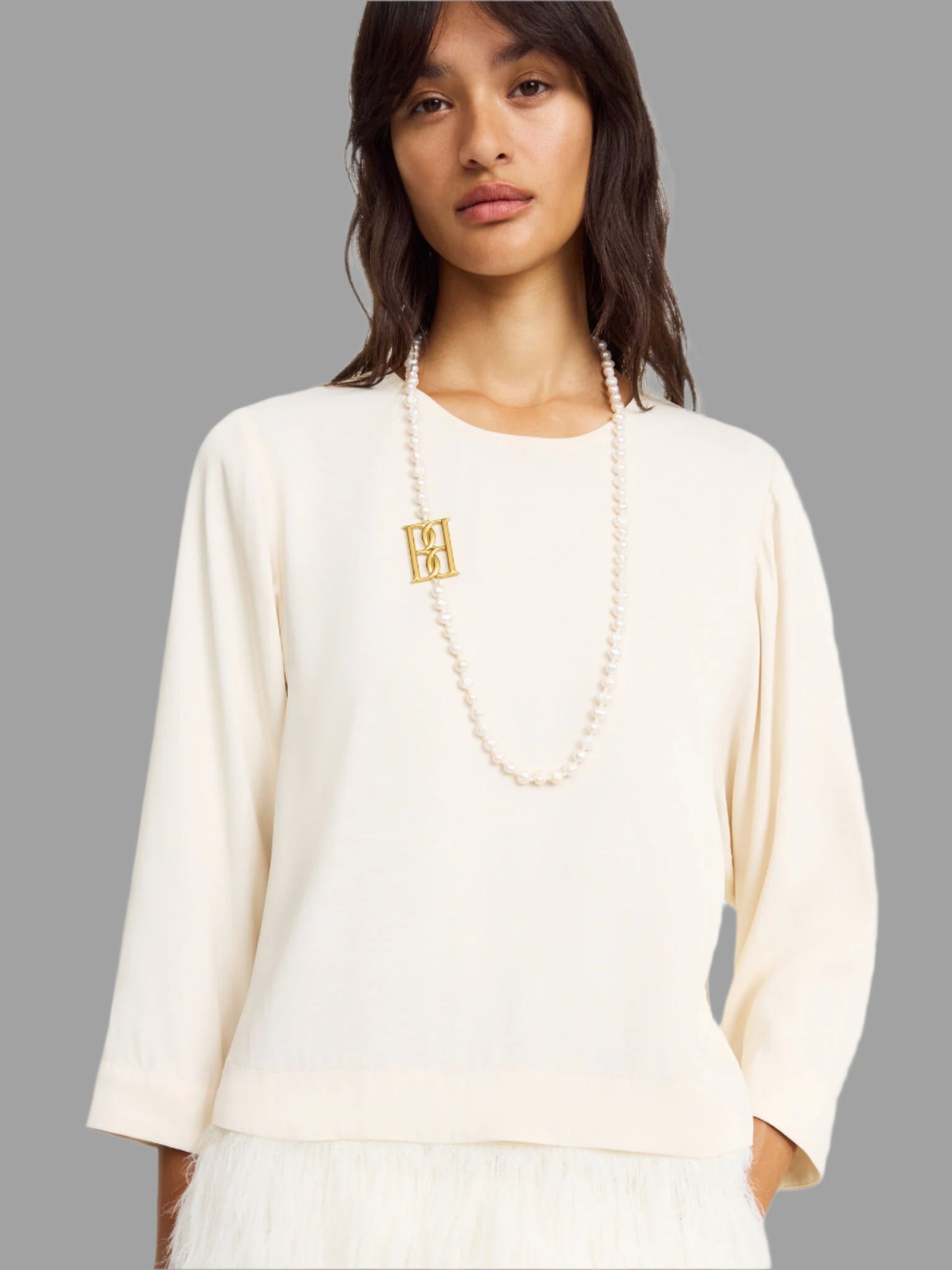 Chakallo Monogram Necklace