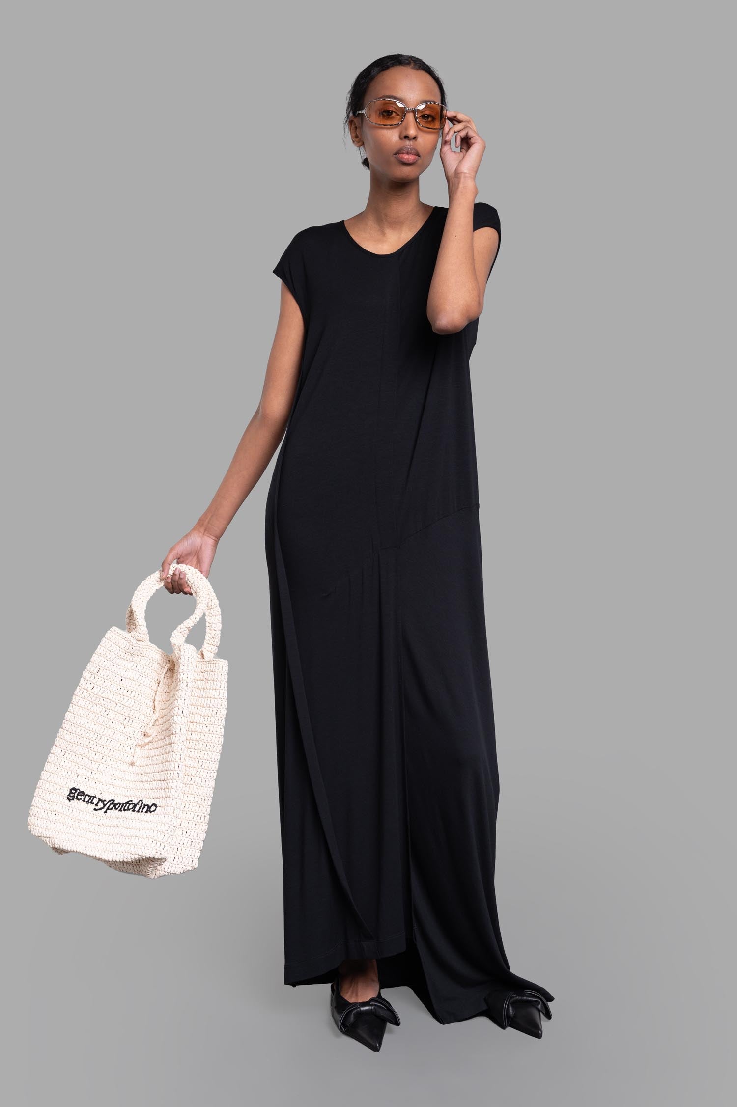 Paneled Column Dress
