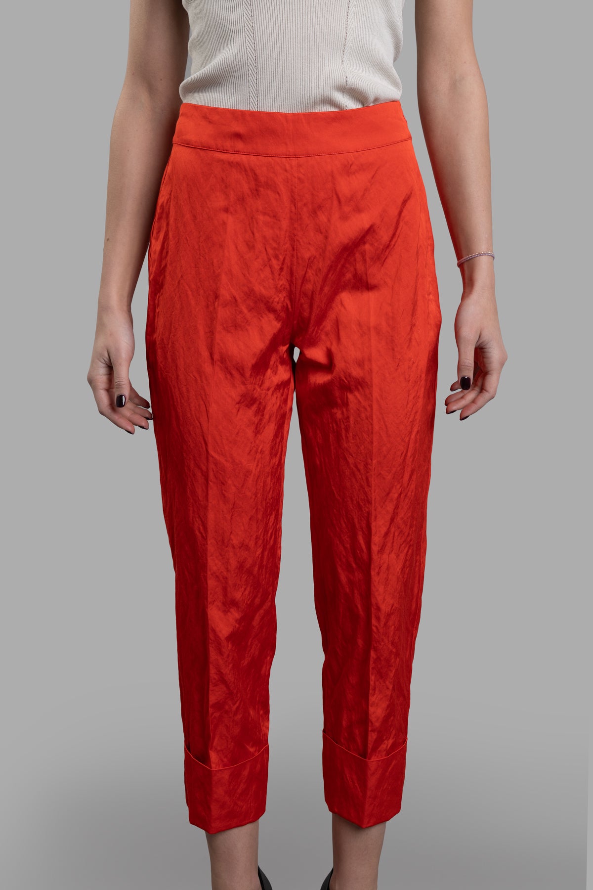 Red Cigarette Trousers