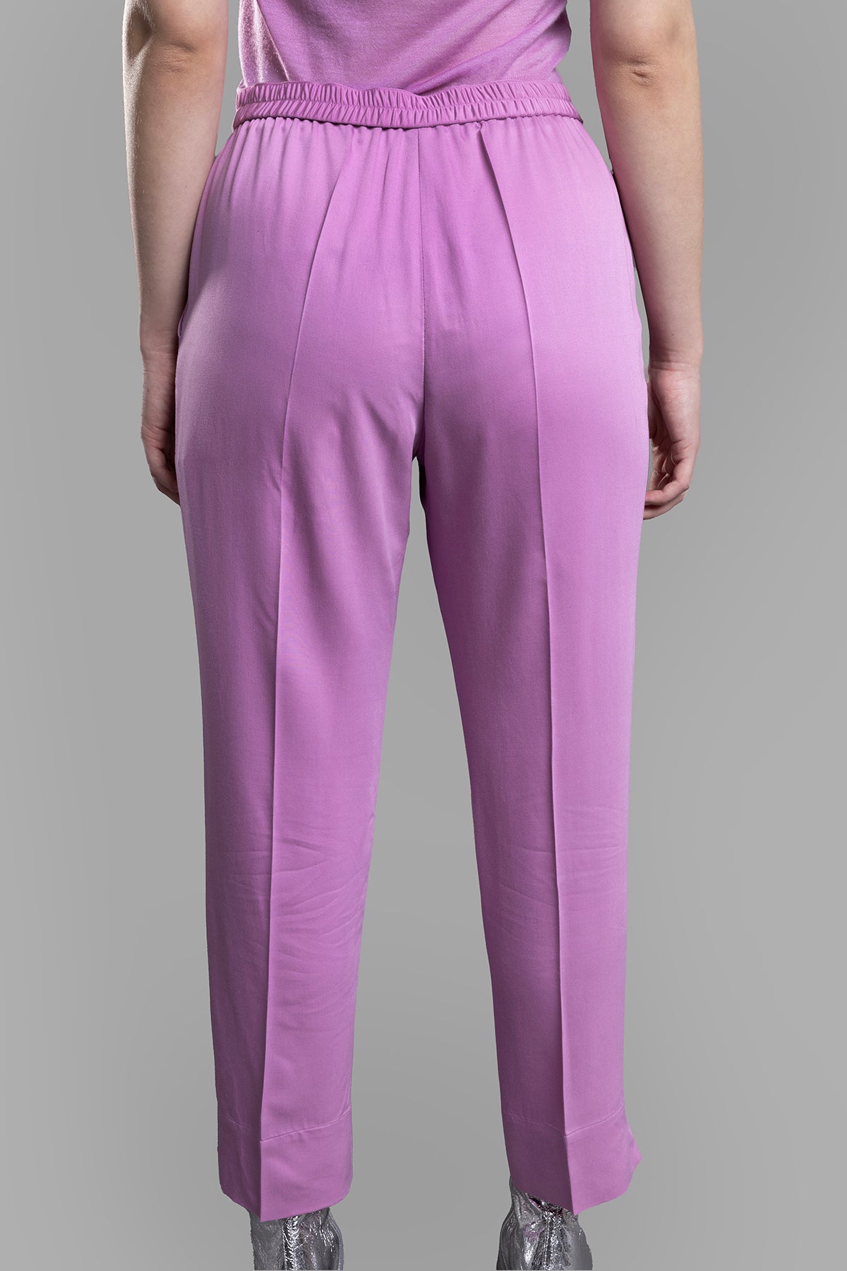 Lilac Elasticated Trousers