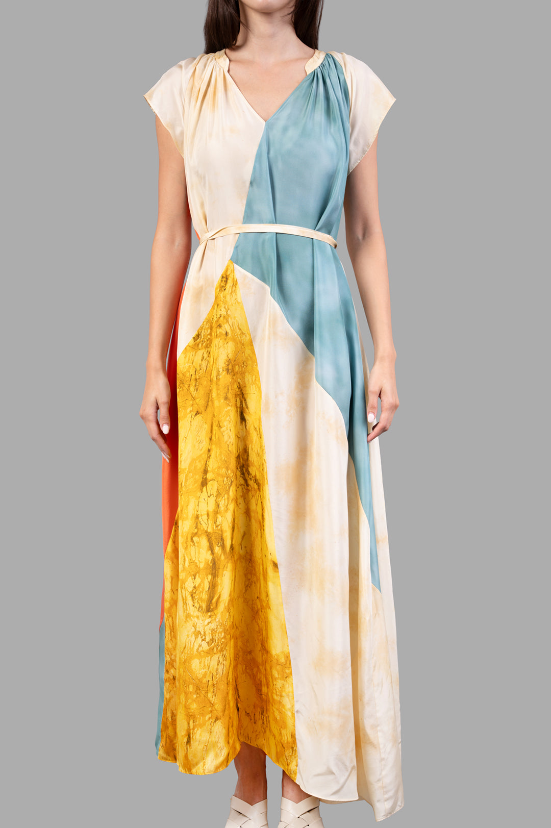 Silk Tulipa Maxi Dress
