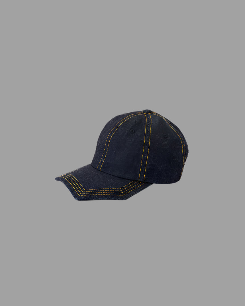 Asymmetric Denim Cap