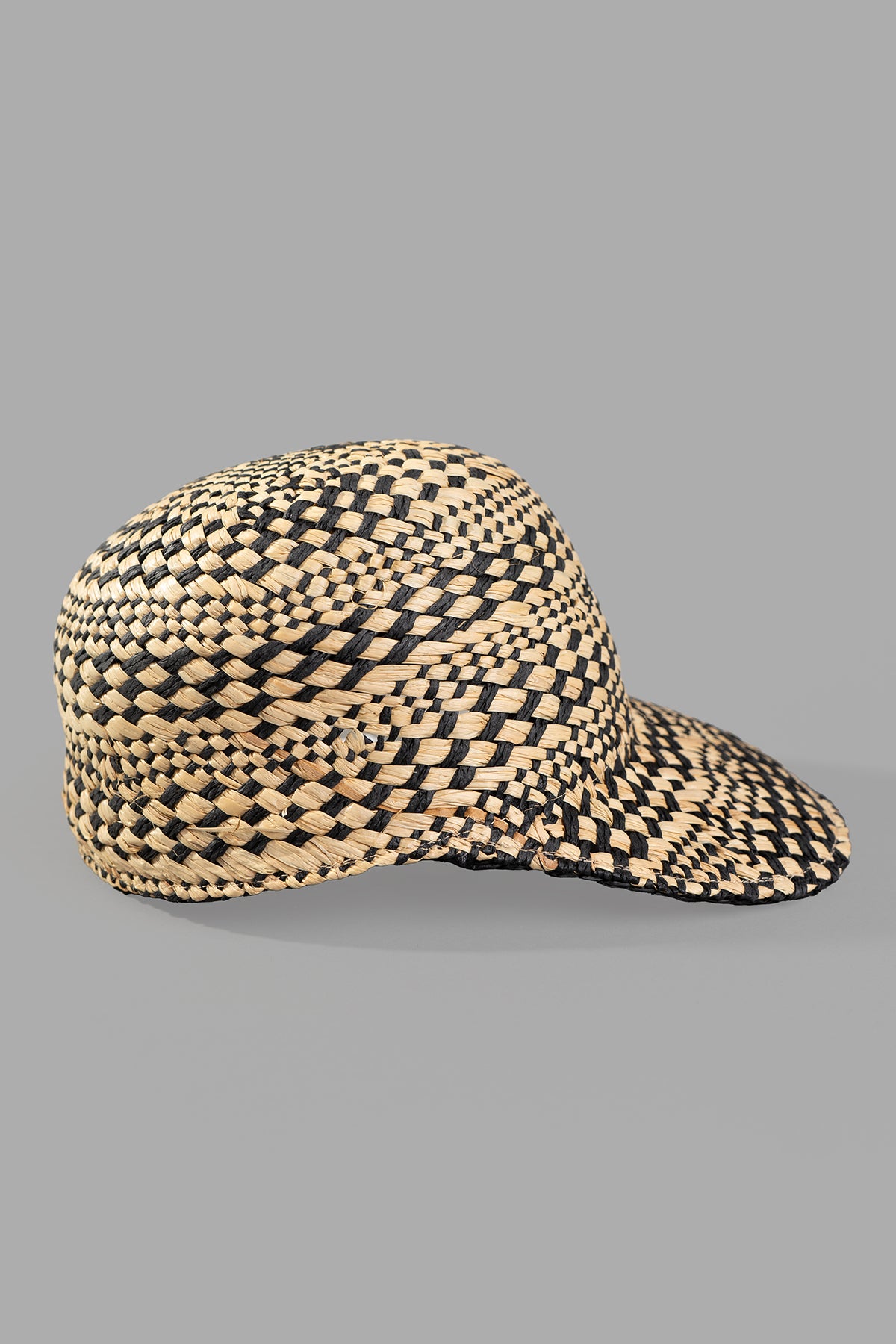 Straw Baseball Cap