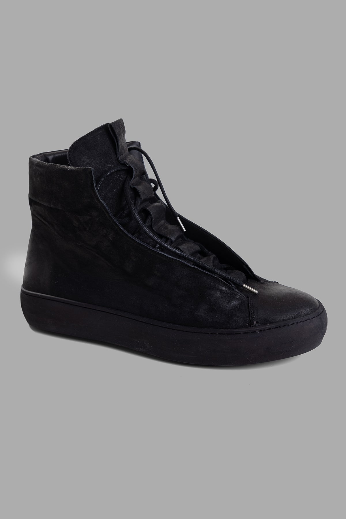 Black High-top Sneakers
