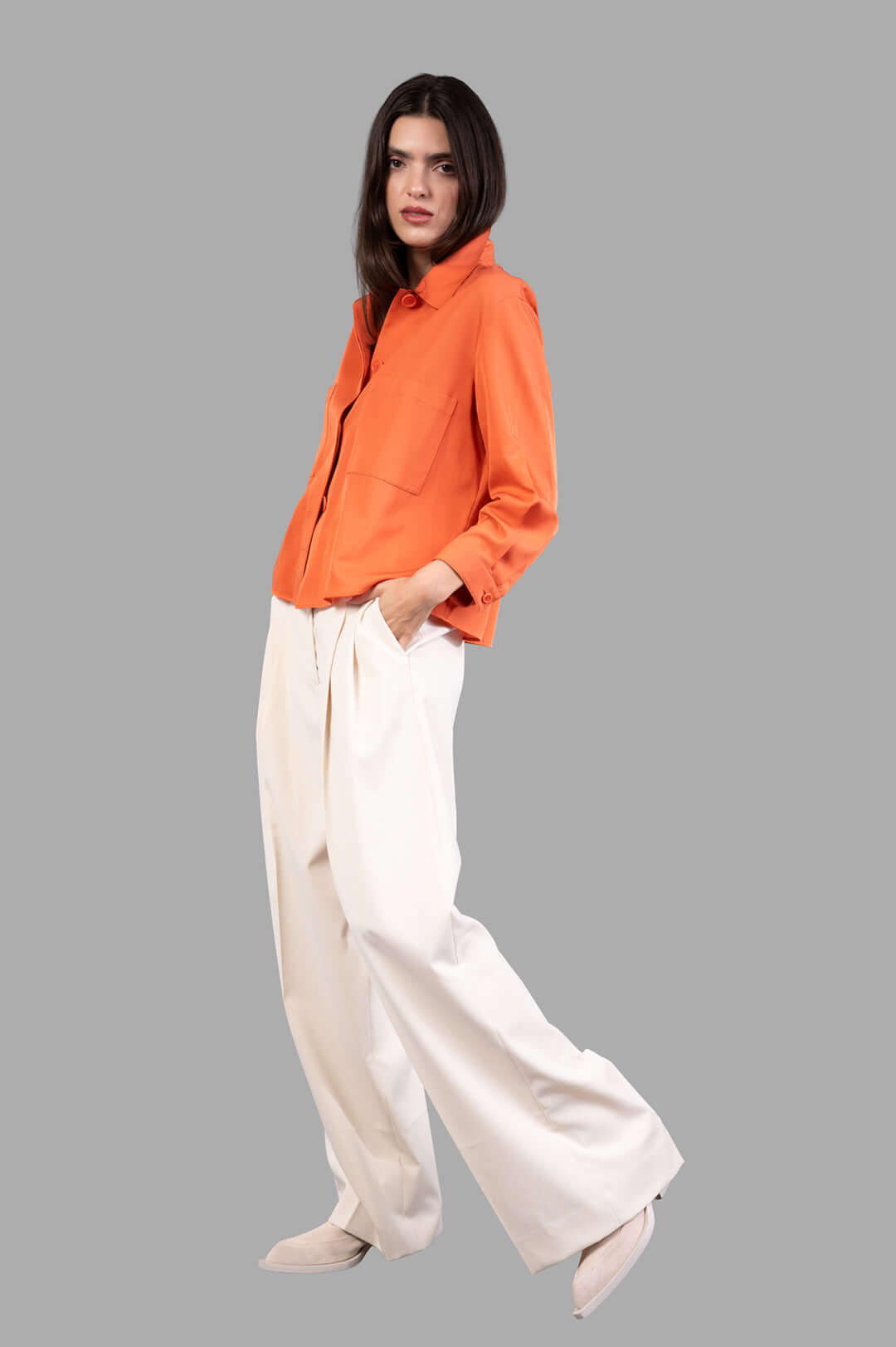 Cymbaria High-waist Trousers