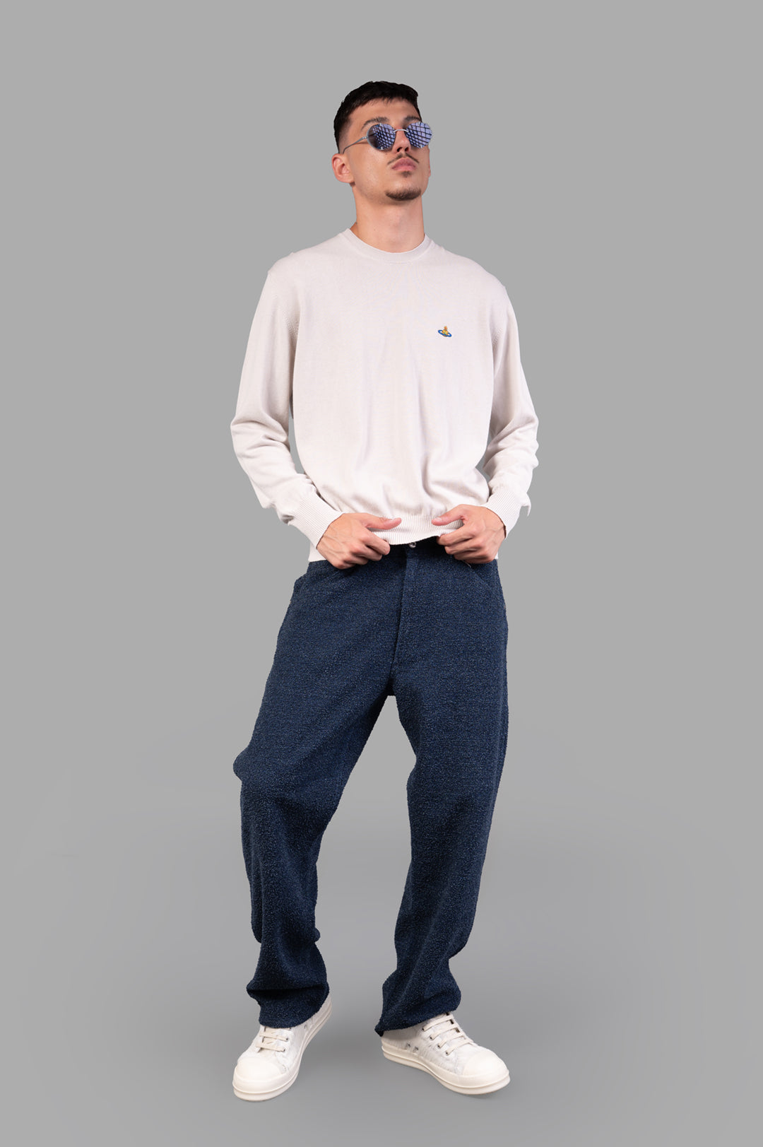 Ranch Bouclé Wool Jeans