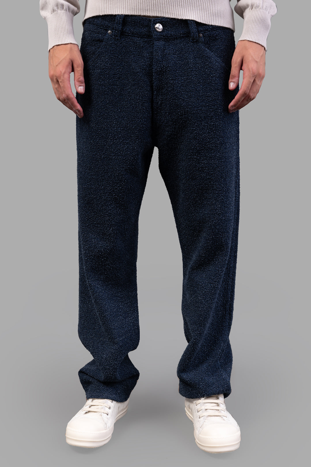 Ranch Bouclé Wool Jeans