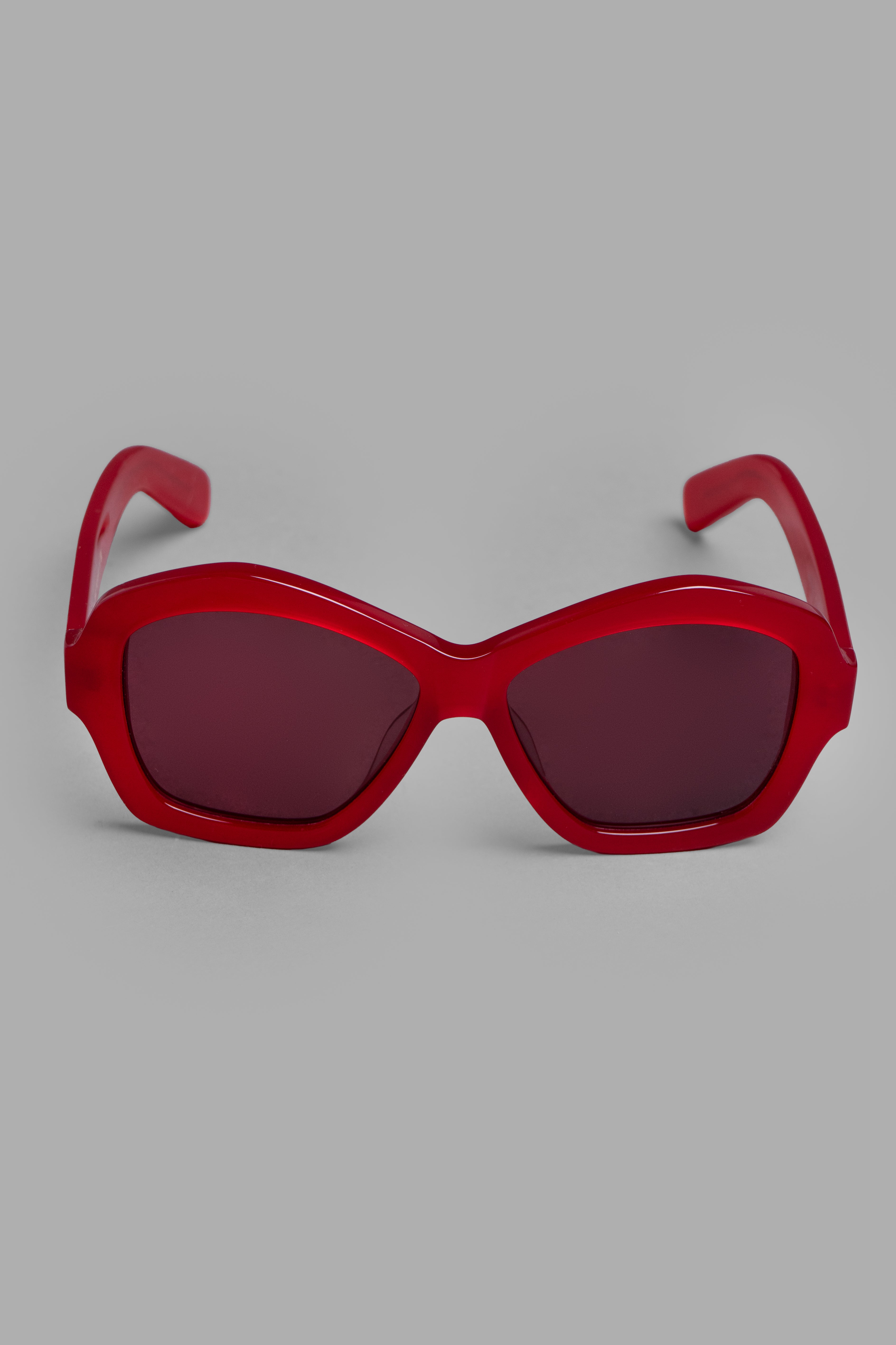 Red-rimmed Sunglasses