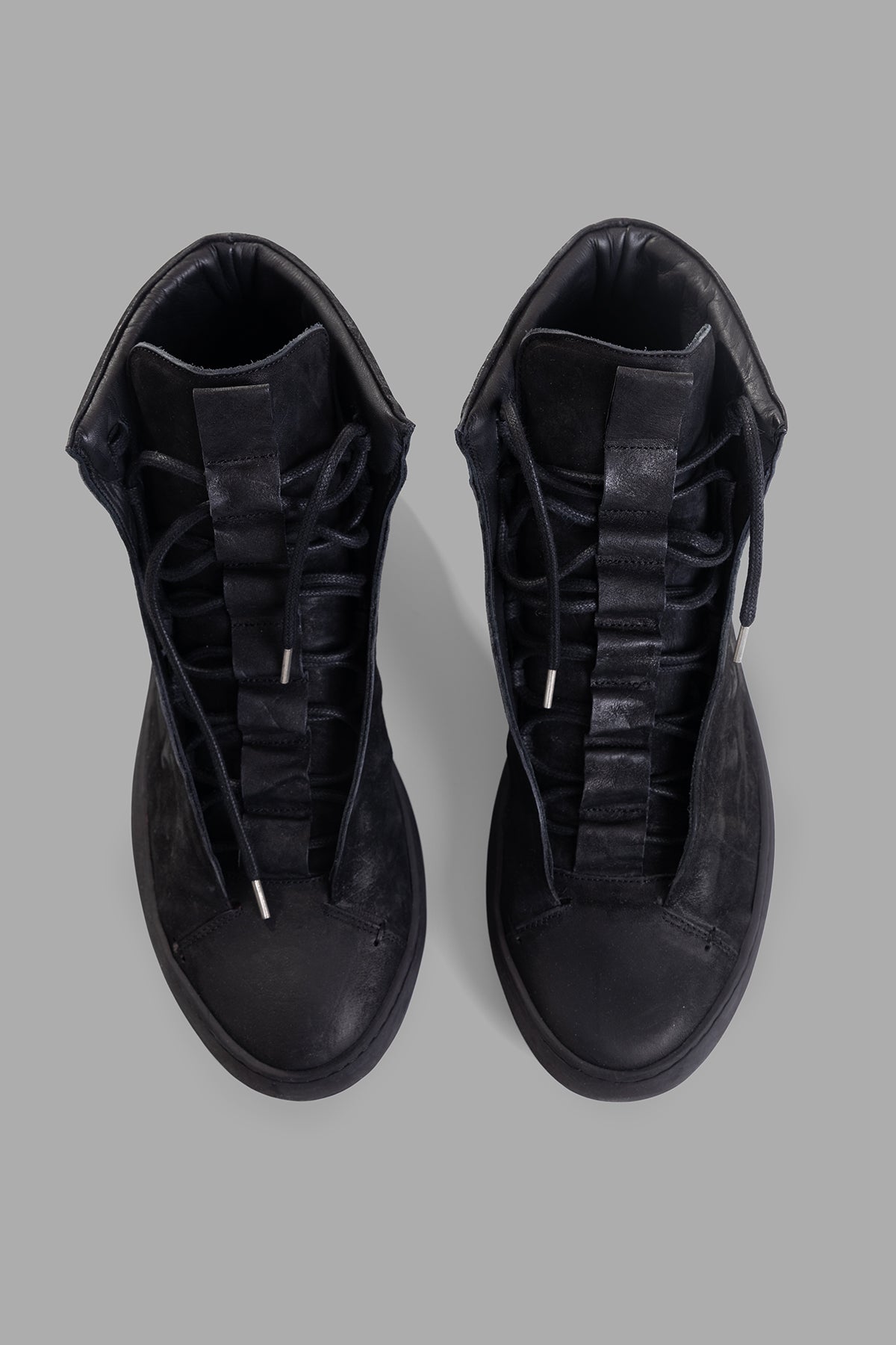 Black High-top Sneakers