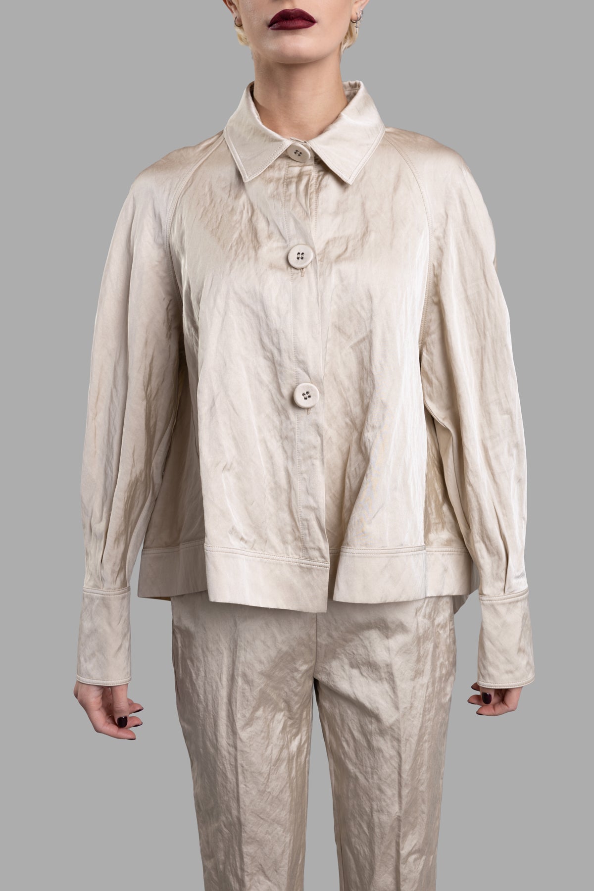 Textured Asymmetric Jacket