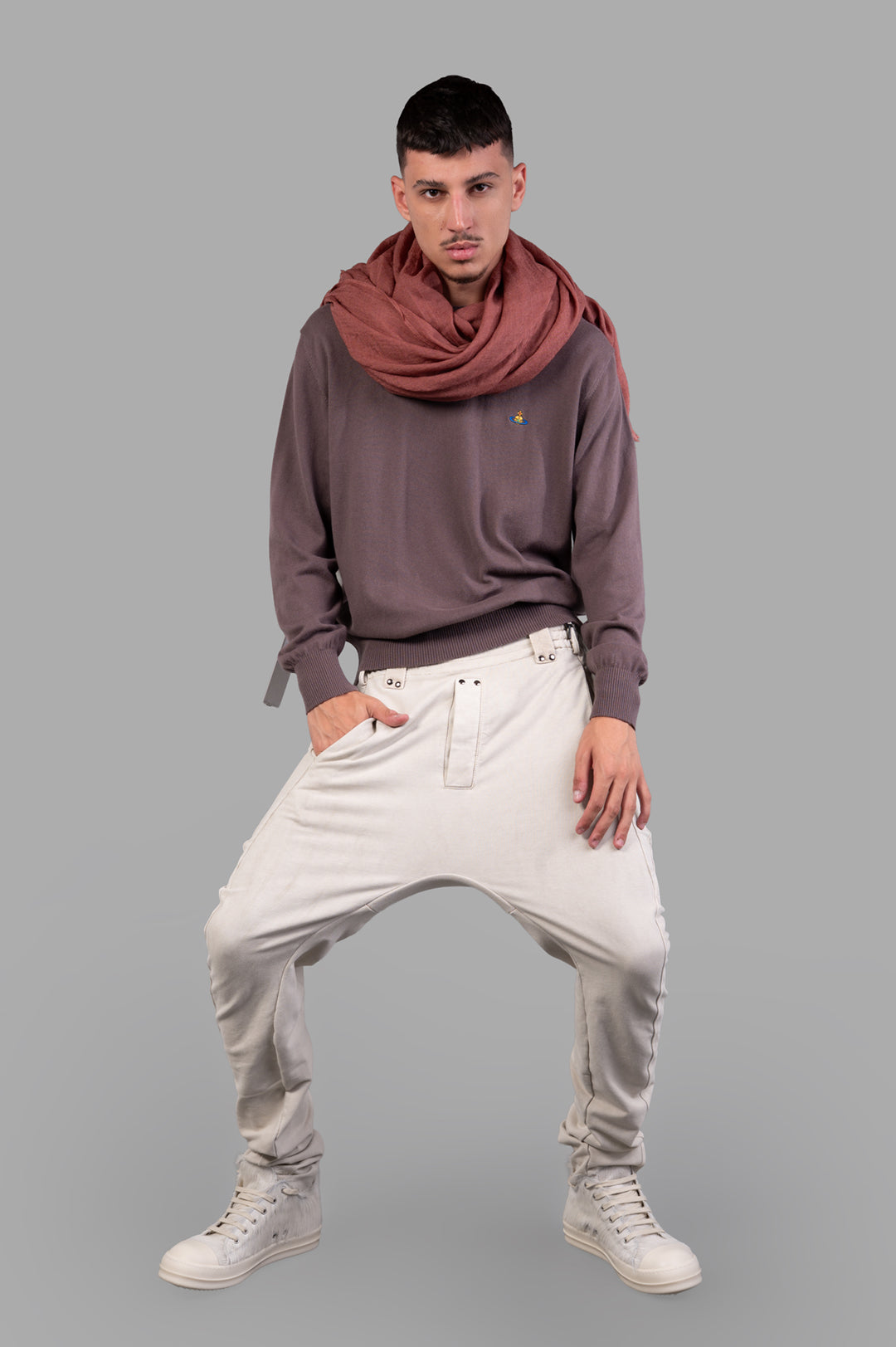 Orb-embroidered Jumper