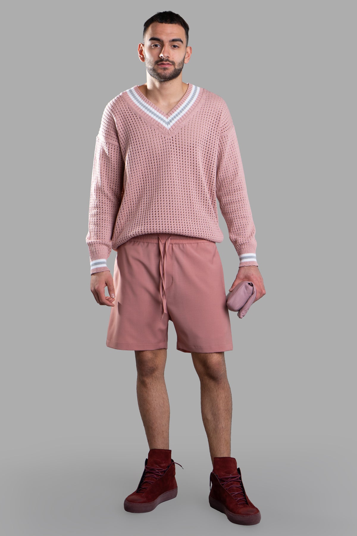 Pink Bermuda Shorts