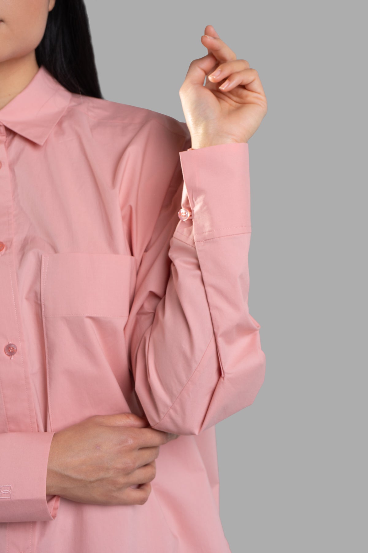 Pink Cotton Shirt