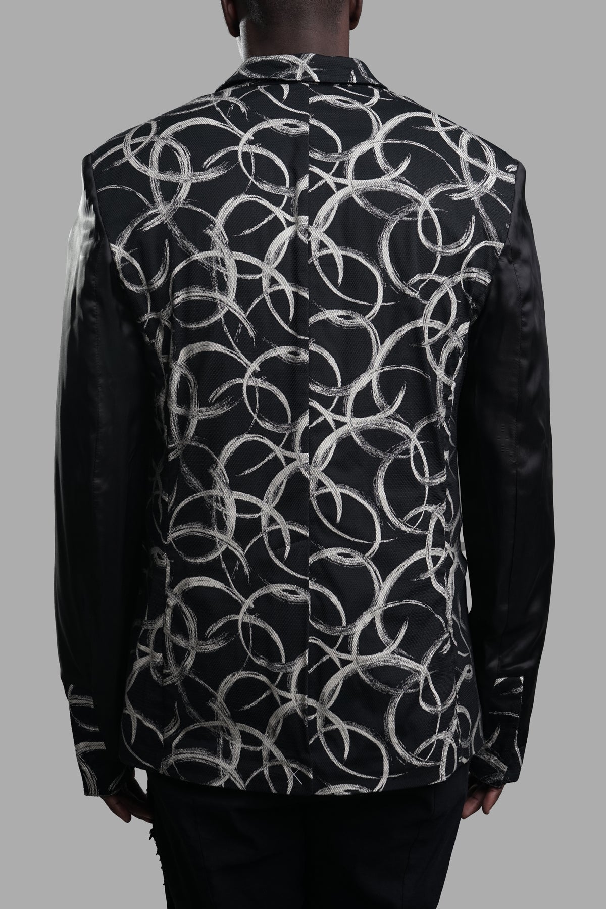 Graphic-print Blazer