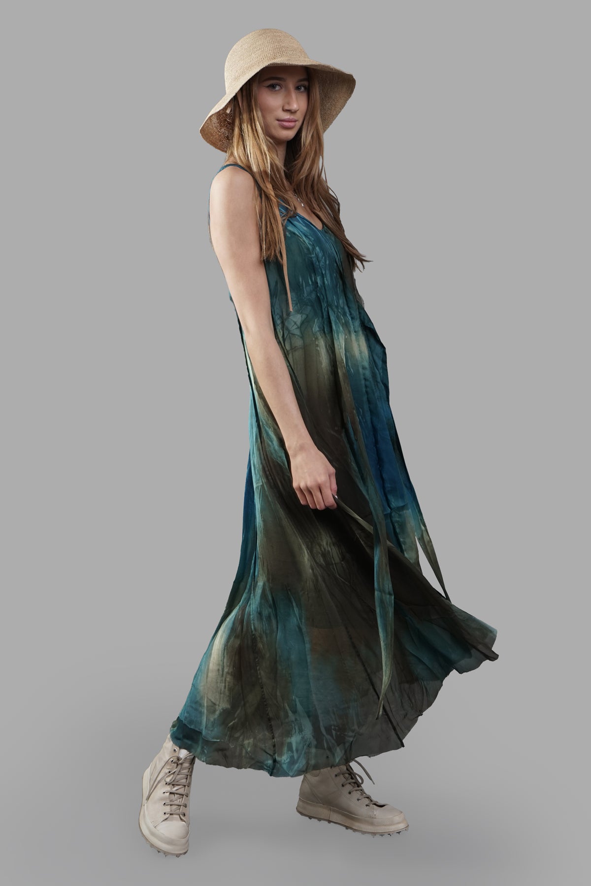 Abstract-print Dress