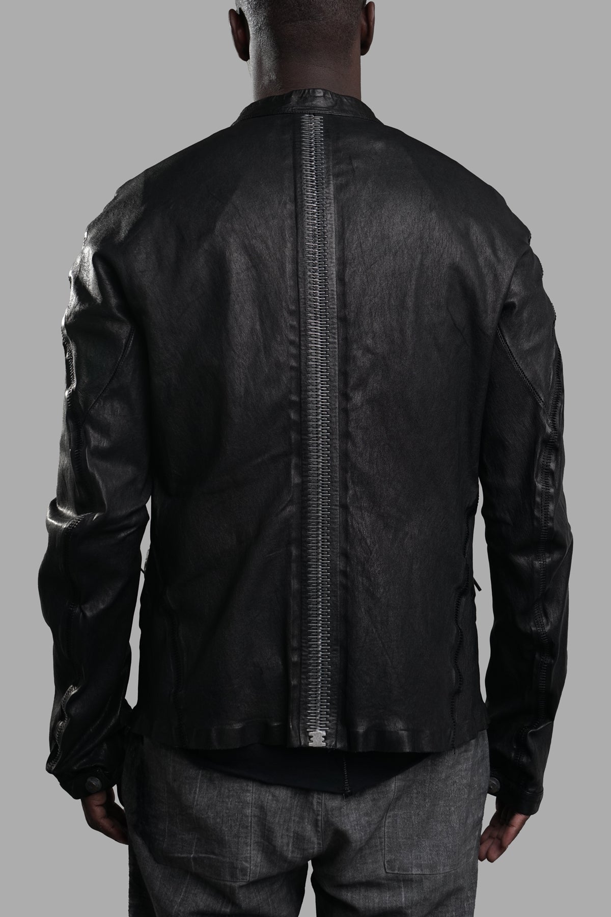 Fitted Leather Jacket