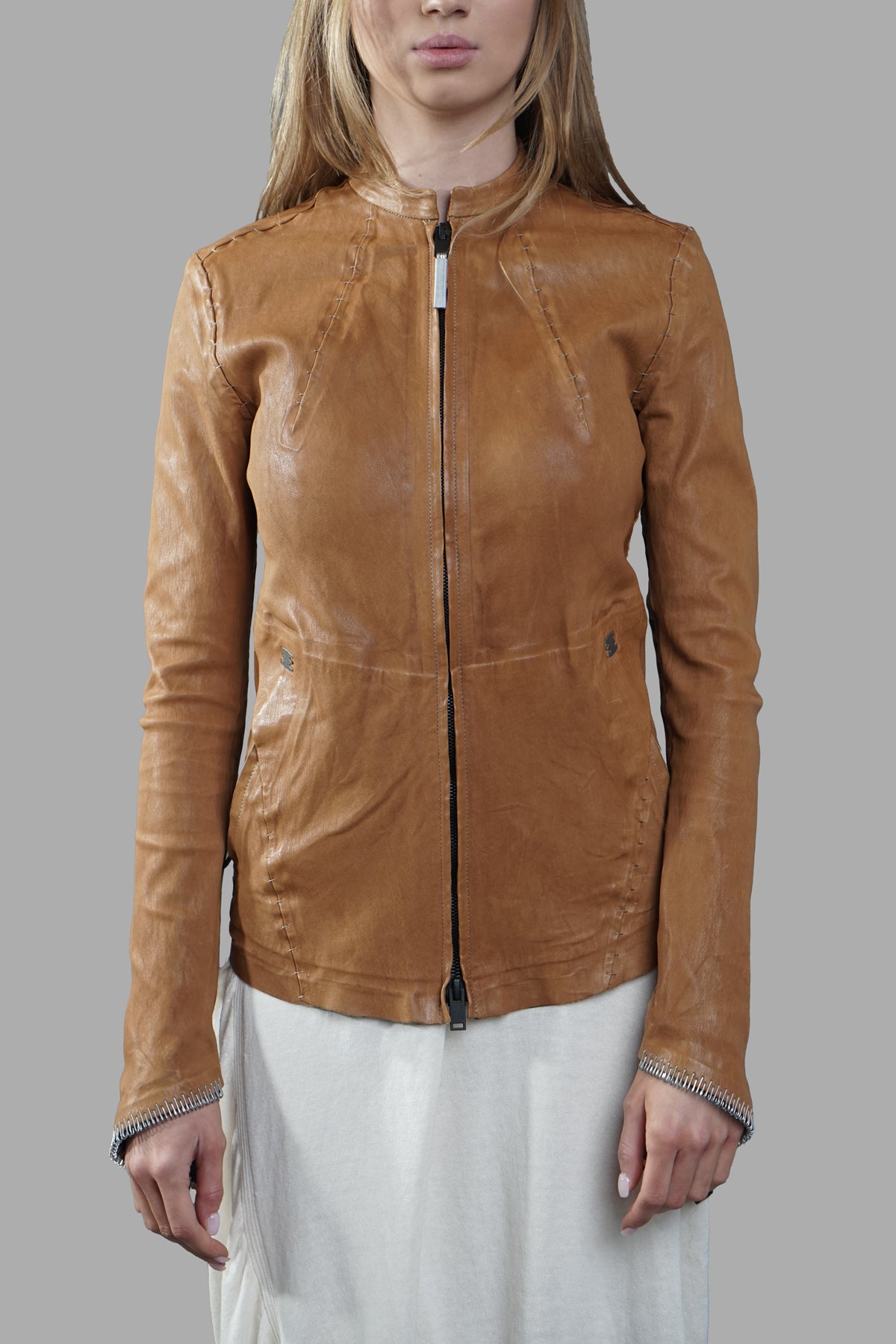 Fitted Leather Jacket