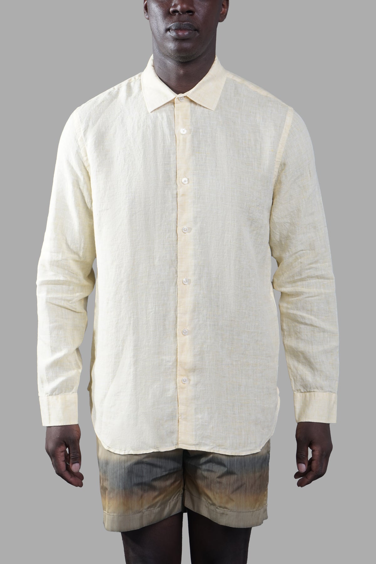 Yellow Linen Shirt