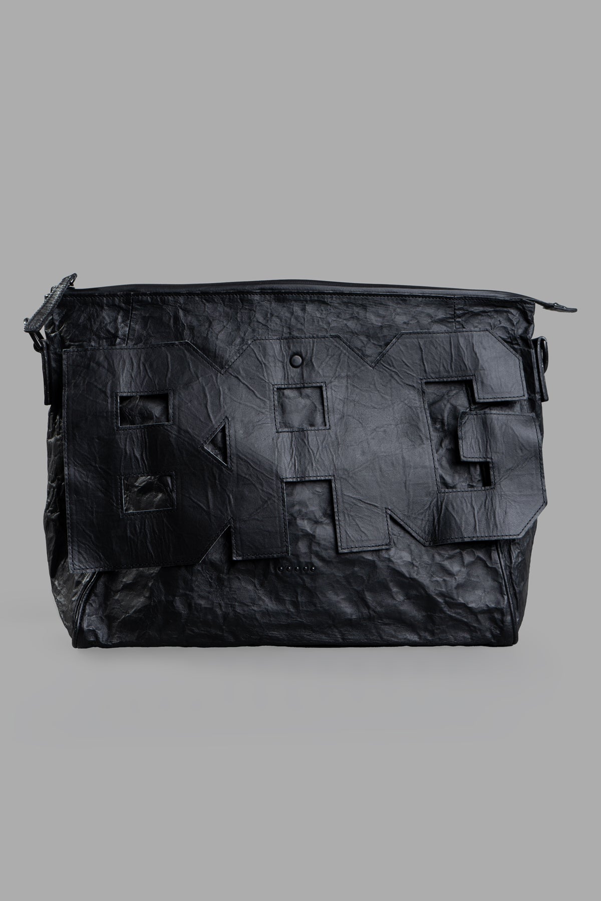 Crinkled Clutch Bag