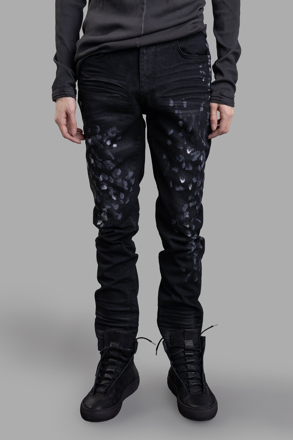 Painted-effect Jeans