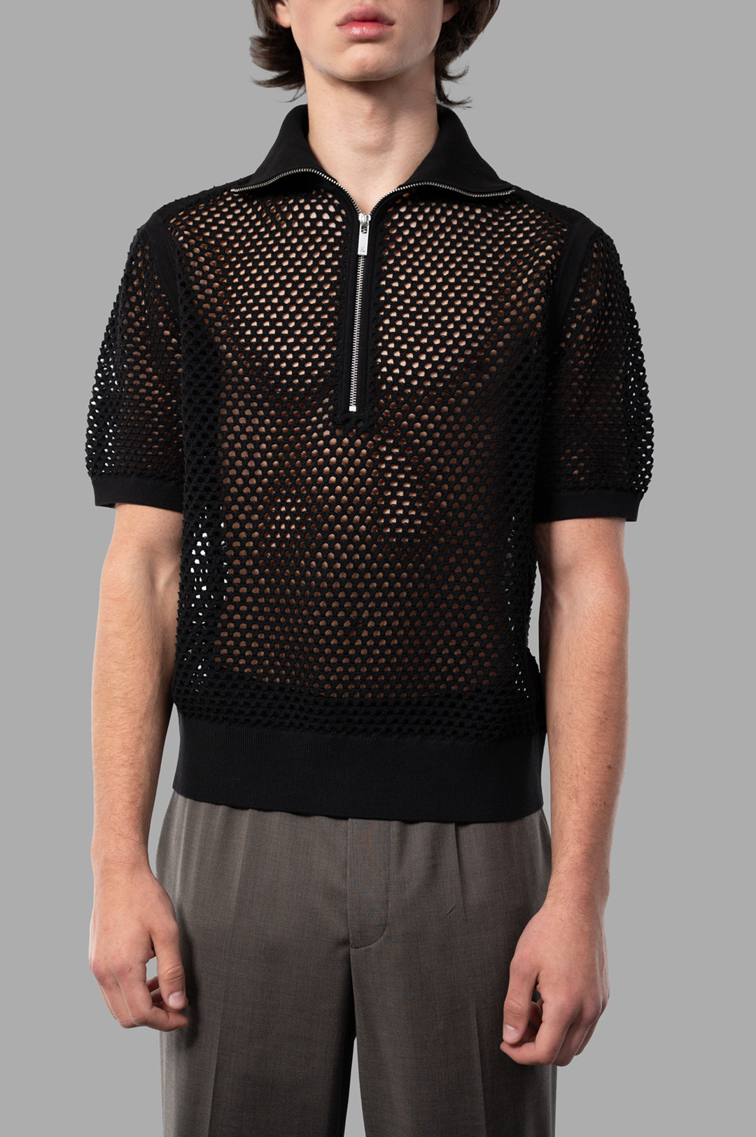 Mesh Polo Shirt