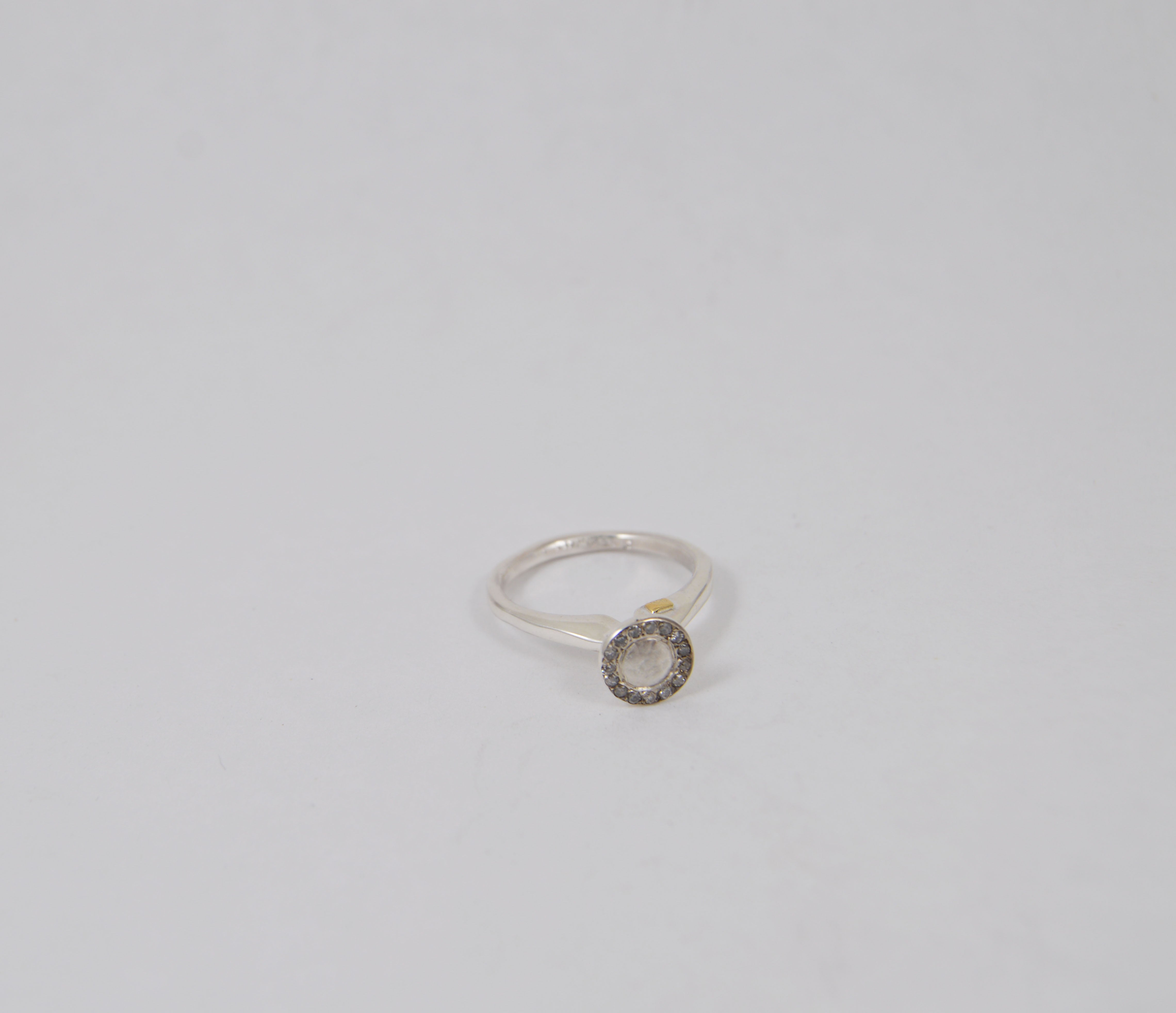 Lala Diamond & Silver Ring