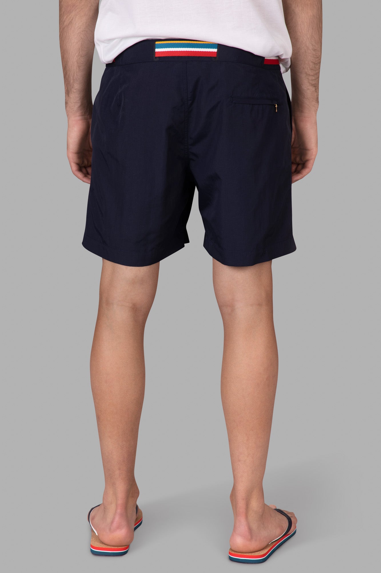 Belted Swim Shorts