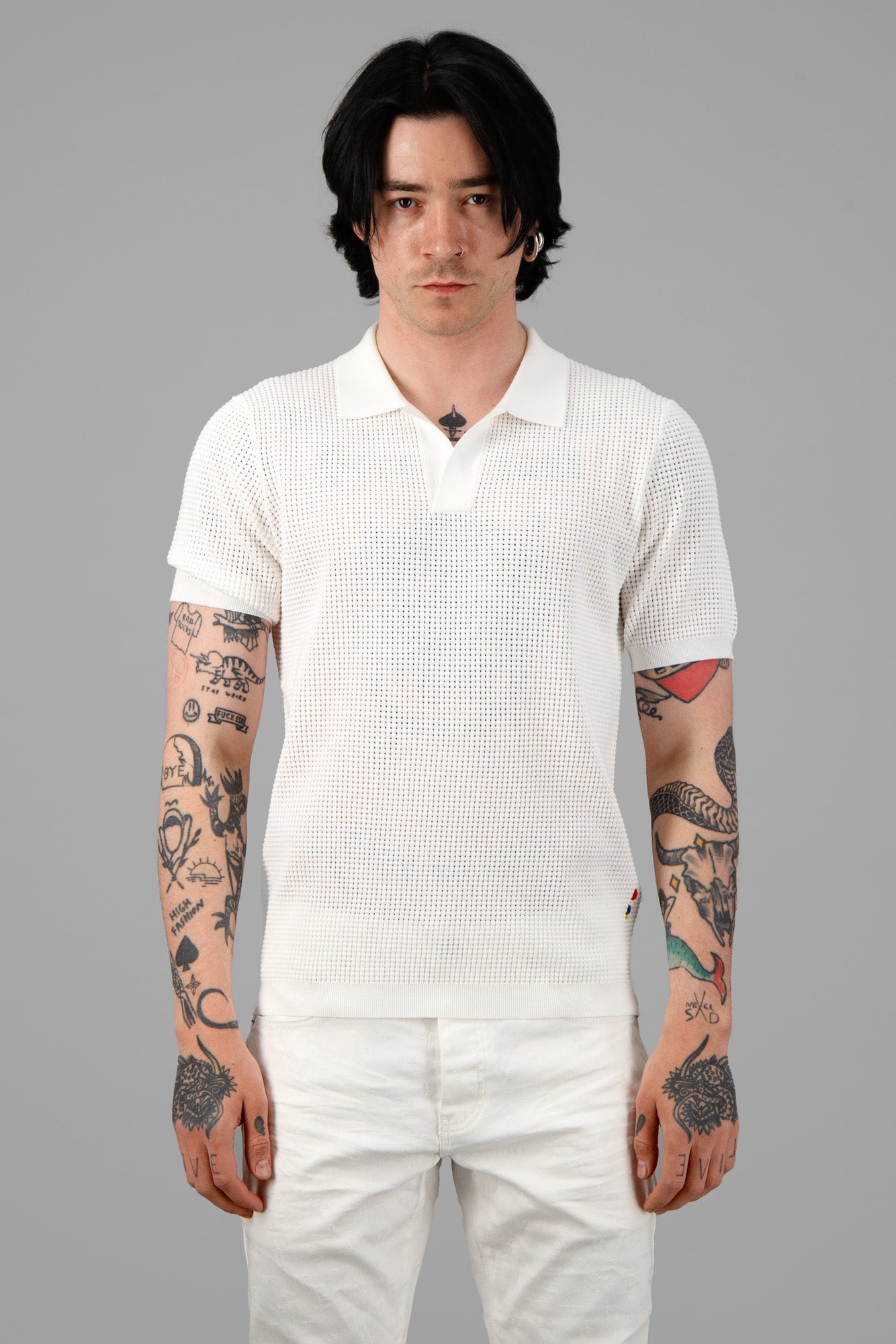 Roddy Perforated Polo Shirt