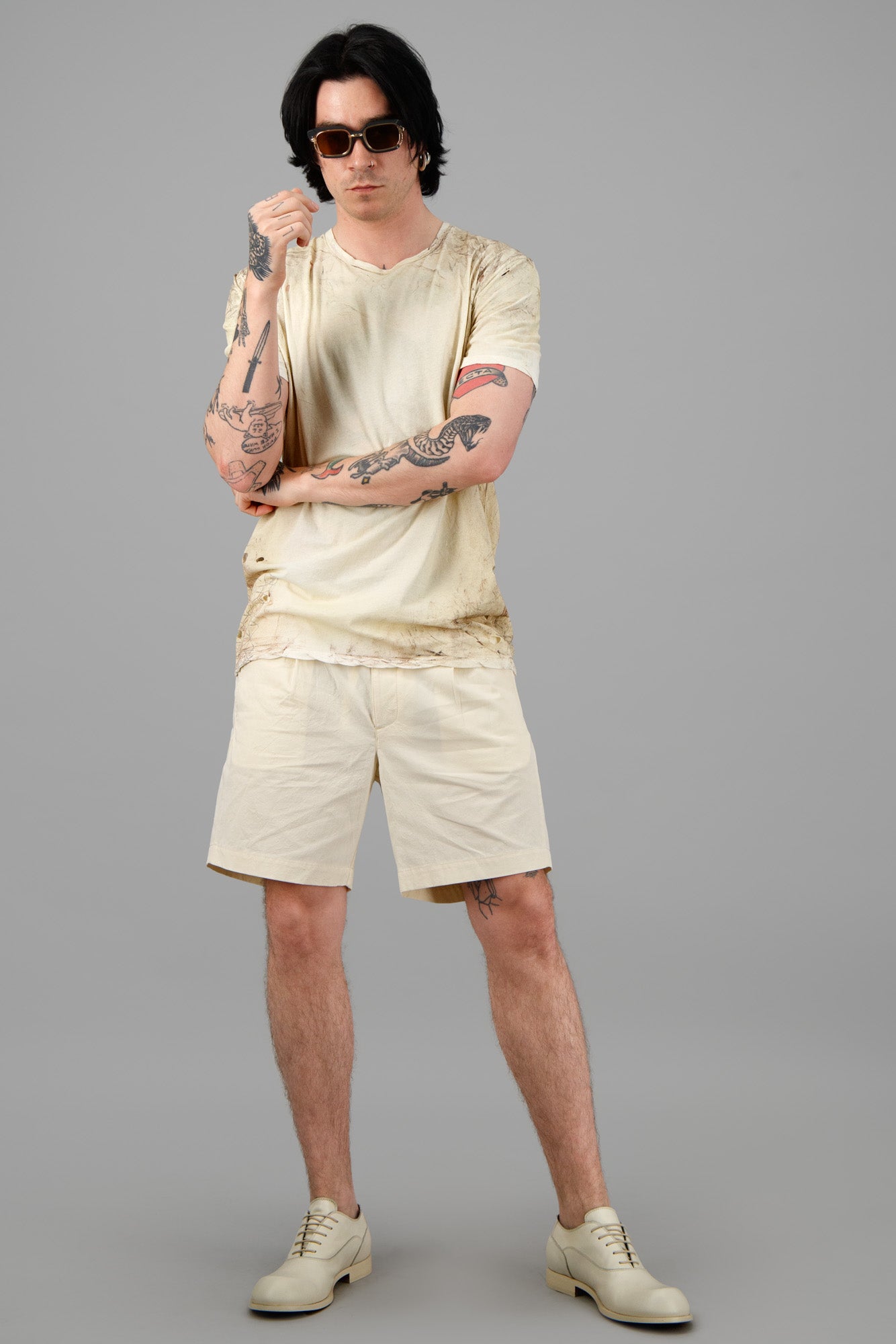 Sand-Colored Shorts
