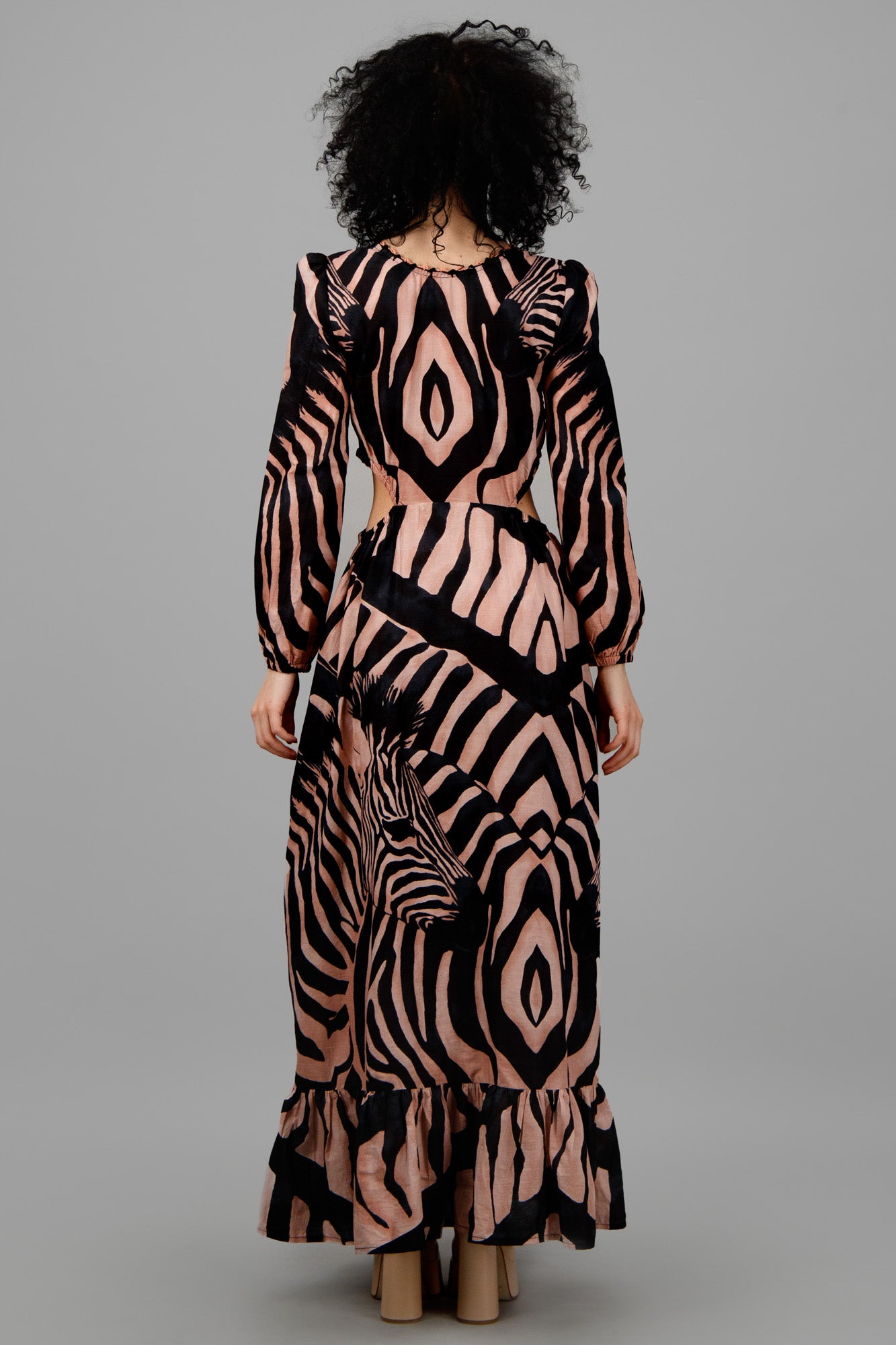 Zebra Maxi Dress