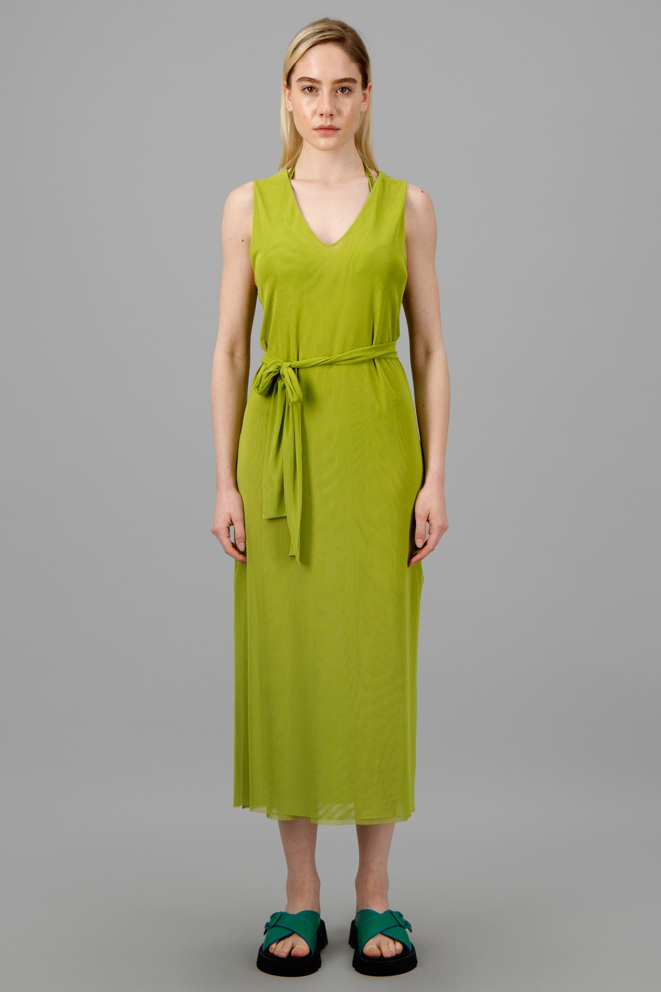 Green Wrap-me-up Beach Dress