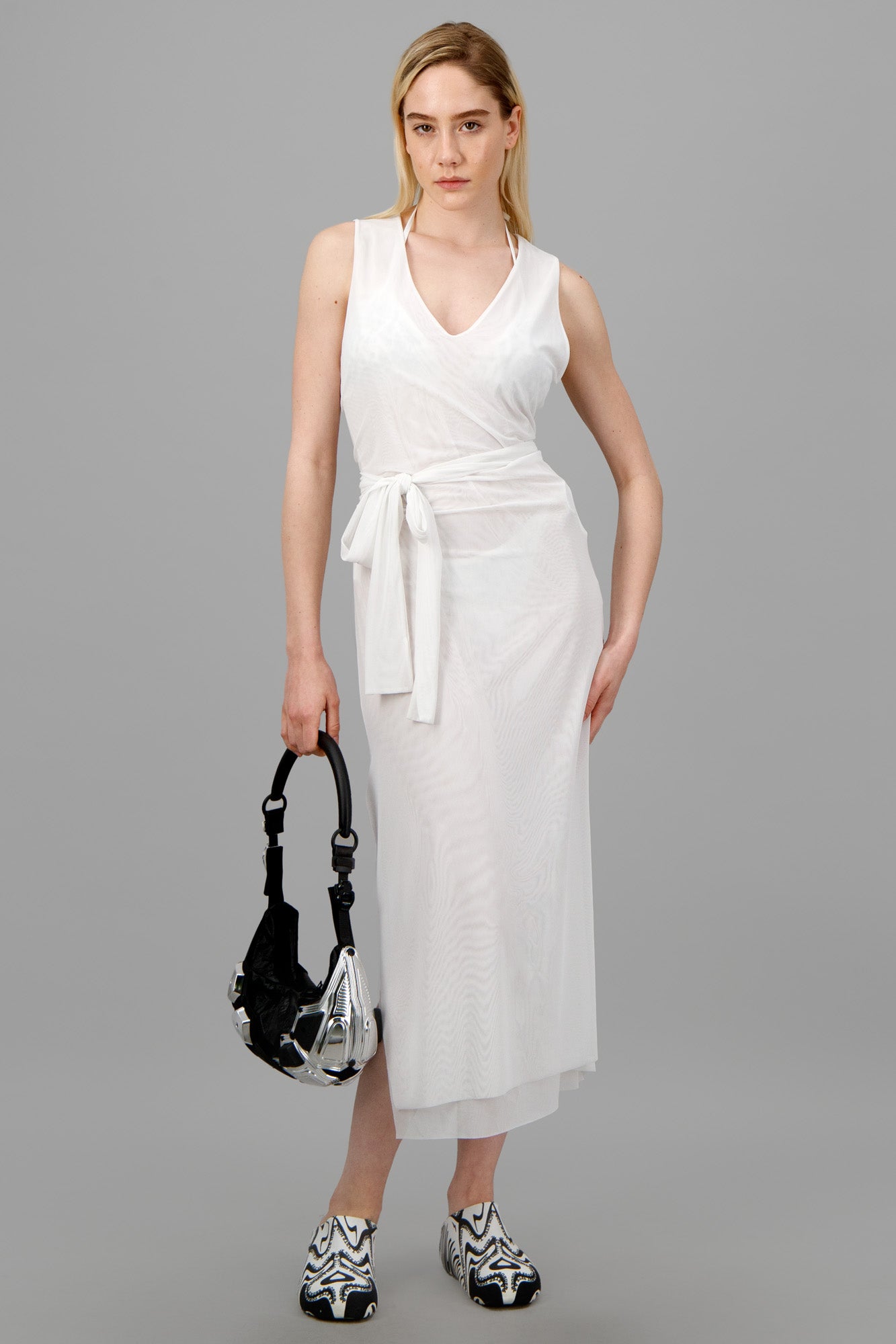 White Wrap-me-up Beach Dress