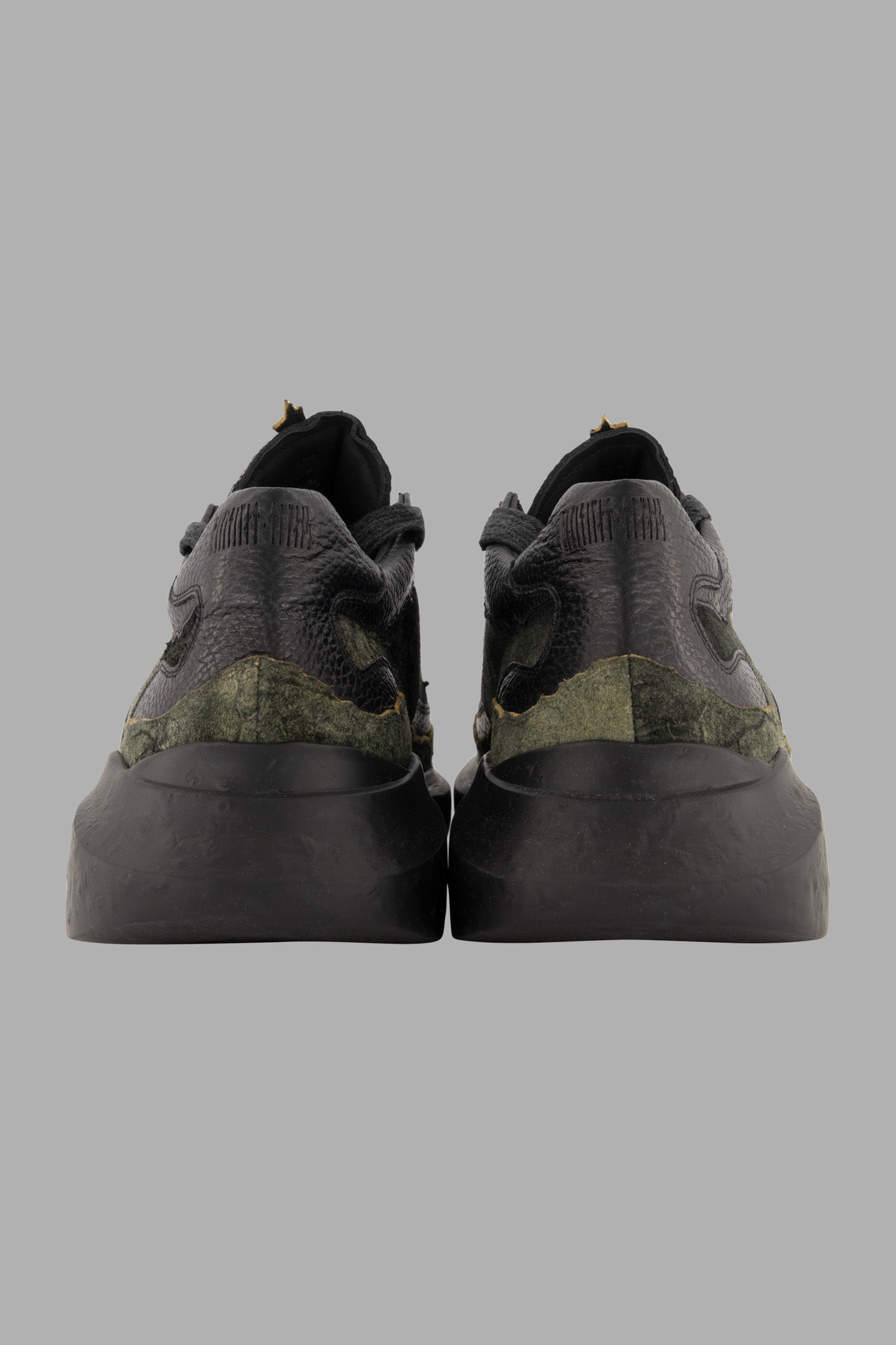 Black & Green Sneakers