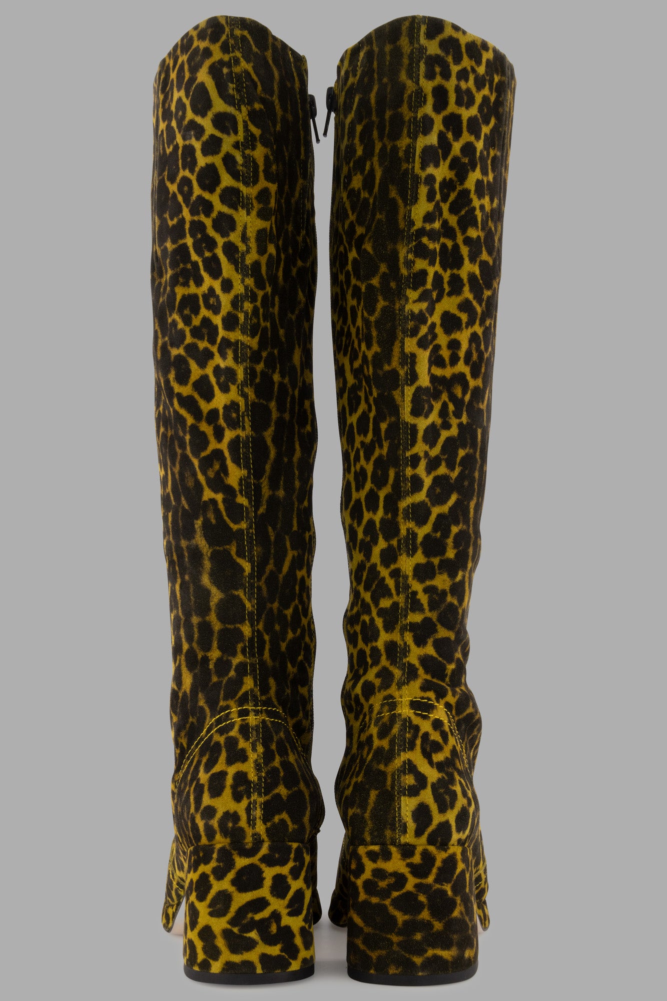 Donna Yellow Tall Boots