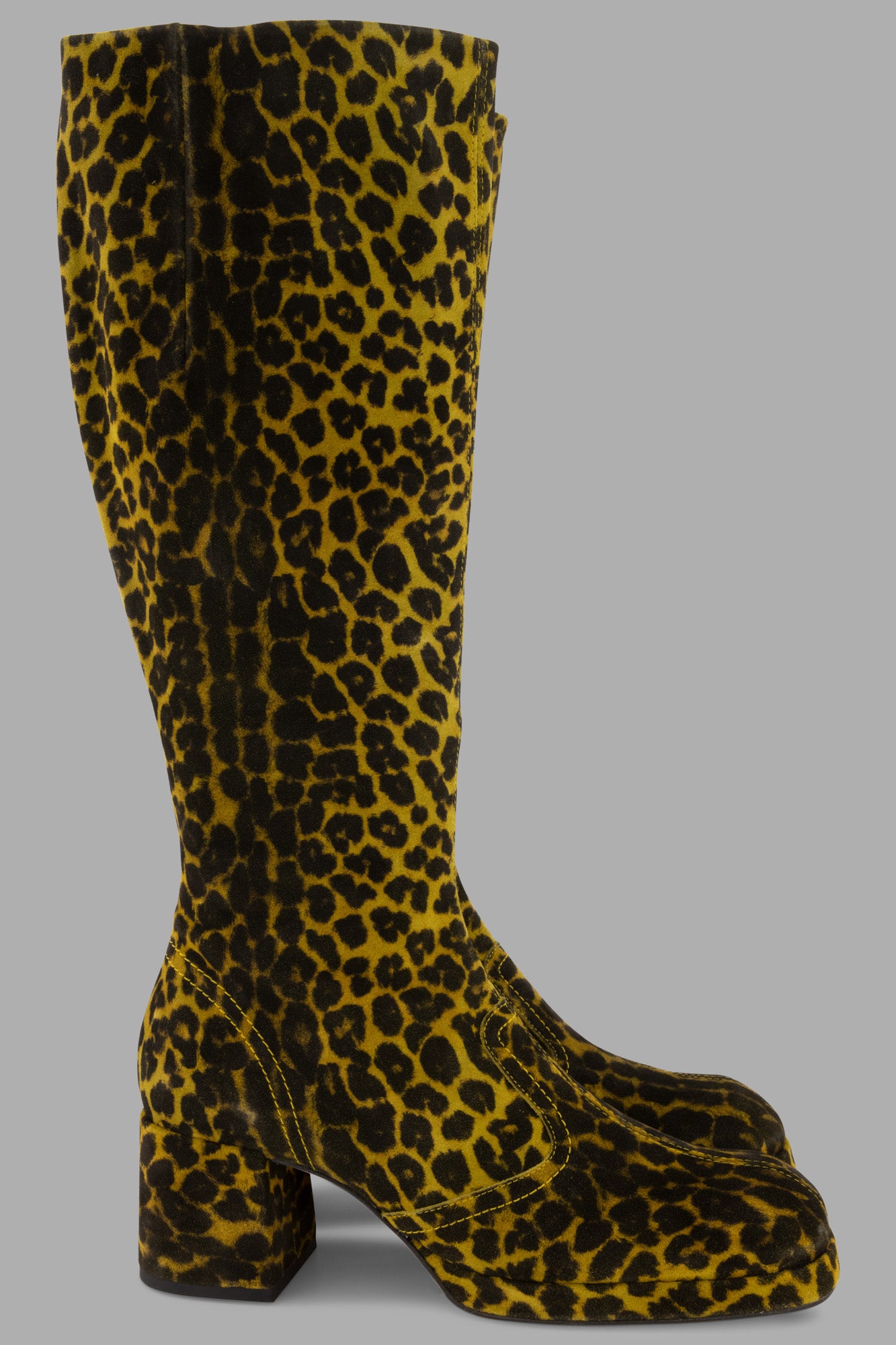 Donna Yellow Tall Boots