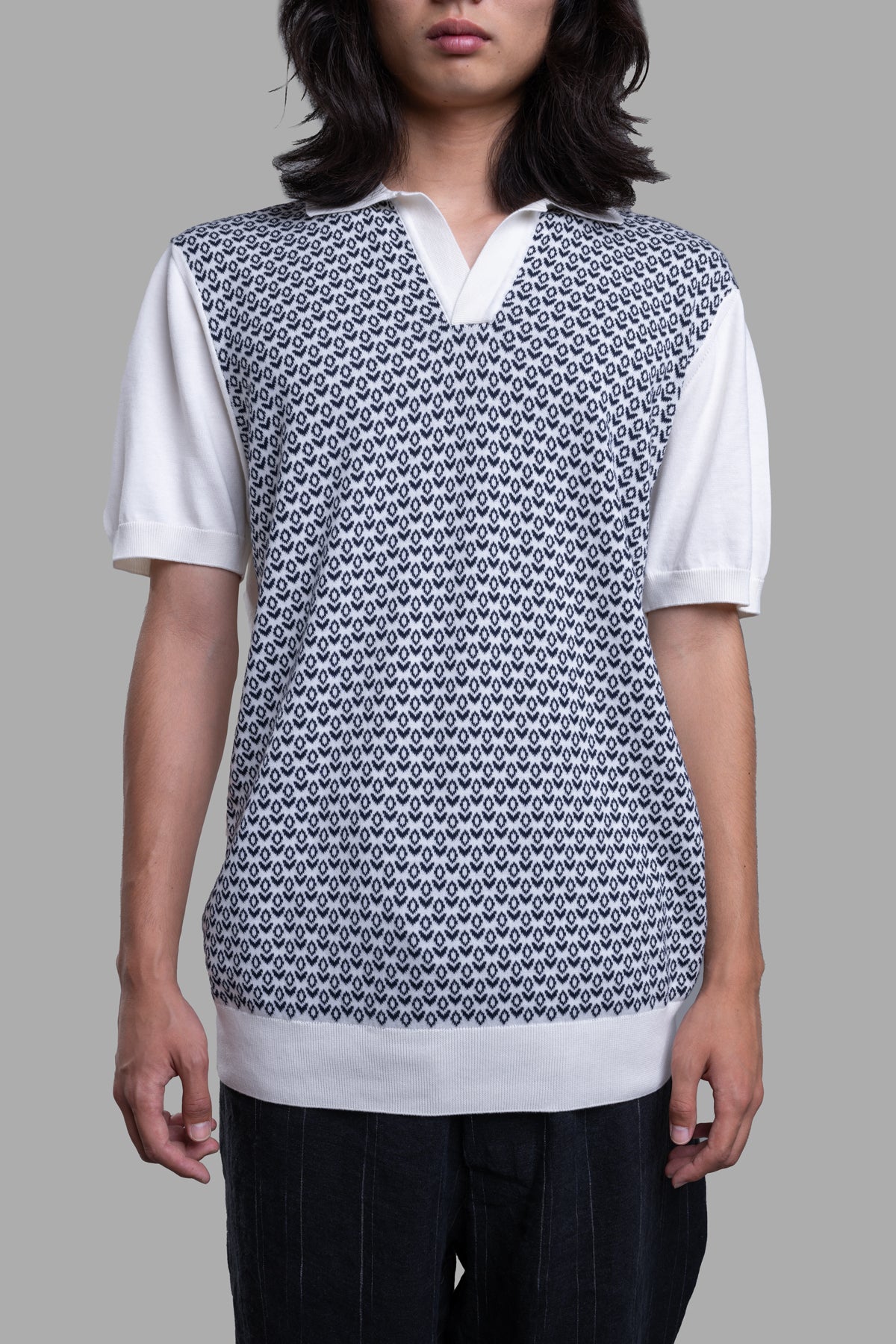 Knit Polo Shirt