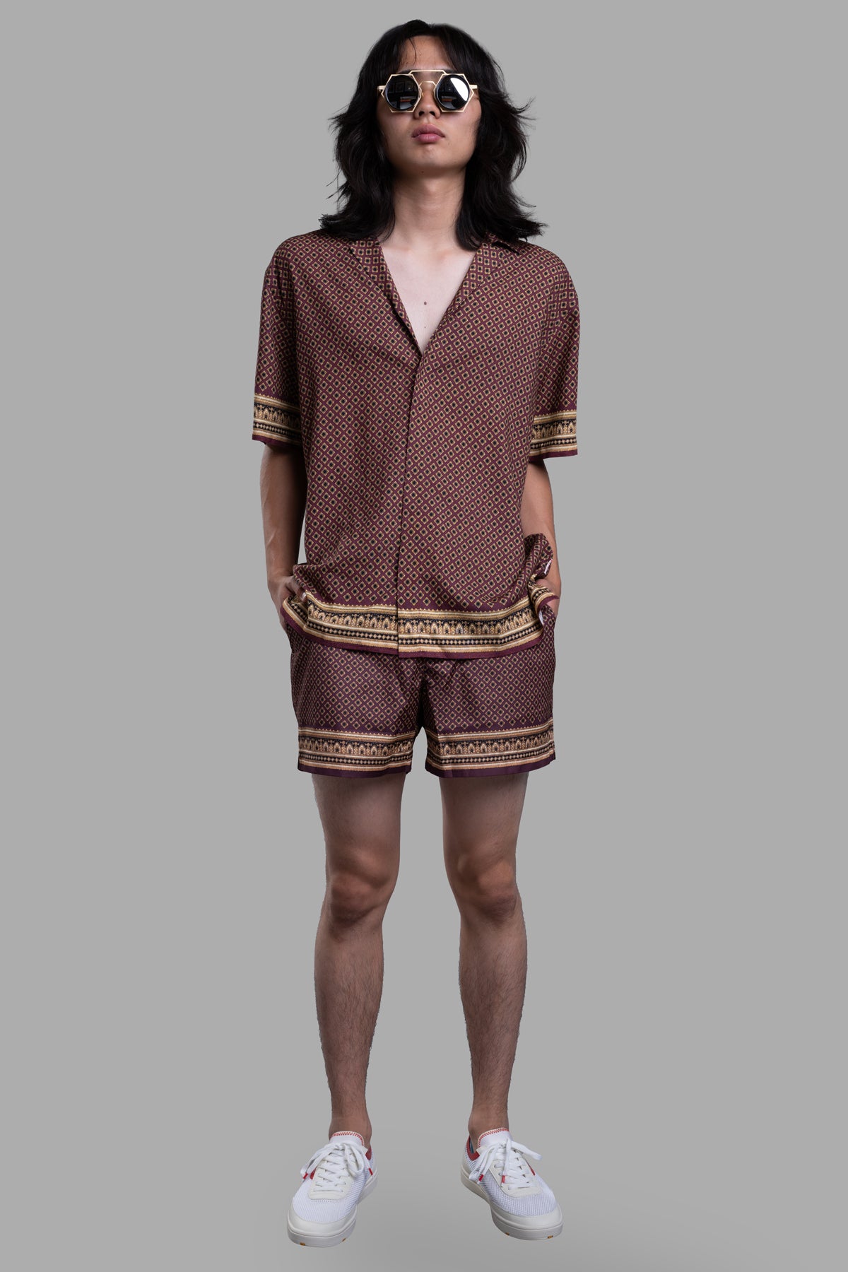 Relaxed-Fit Capri Shirt
