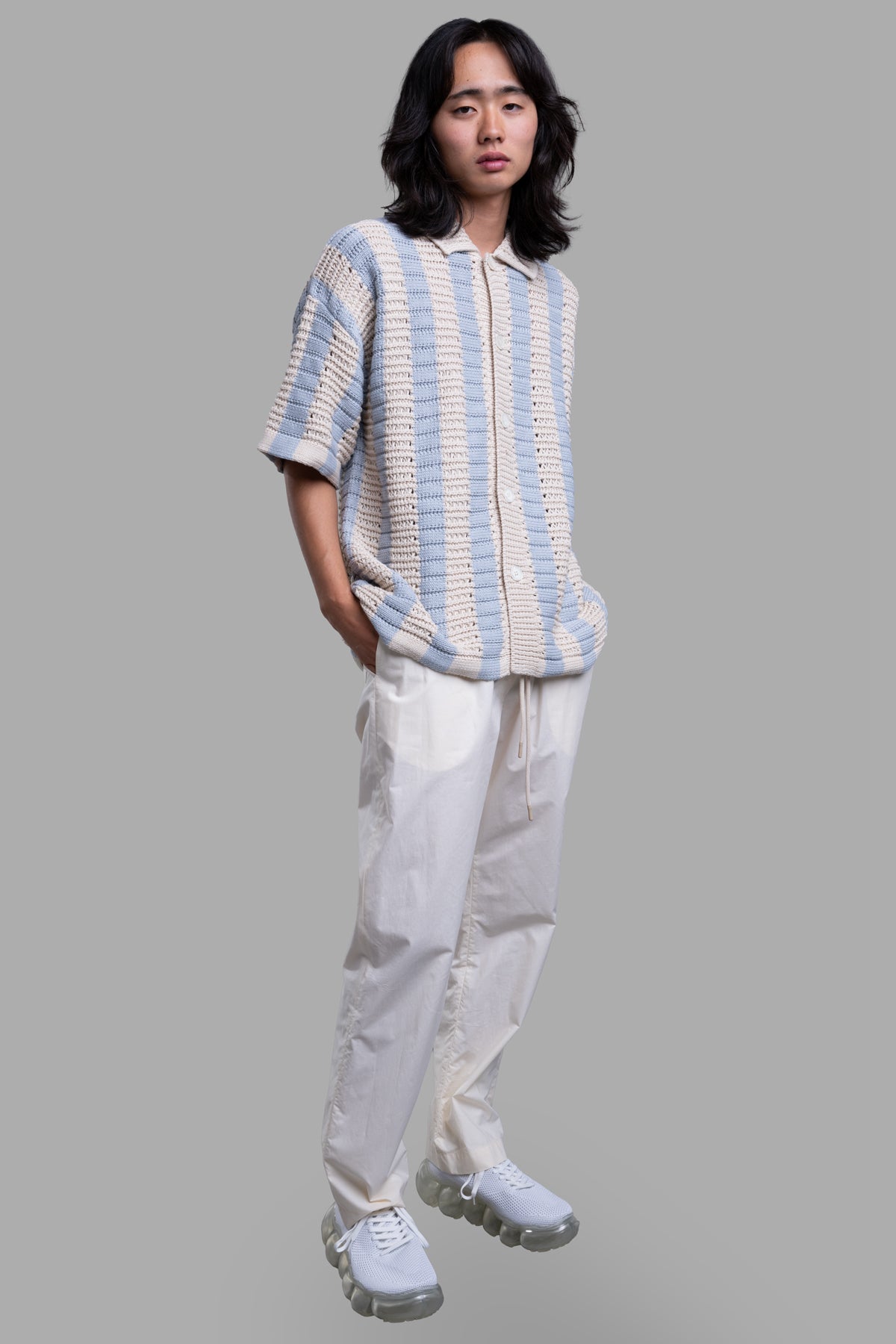 Knitted Crochet Shirt