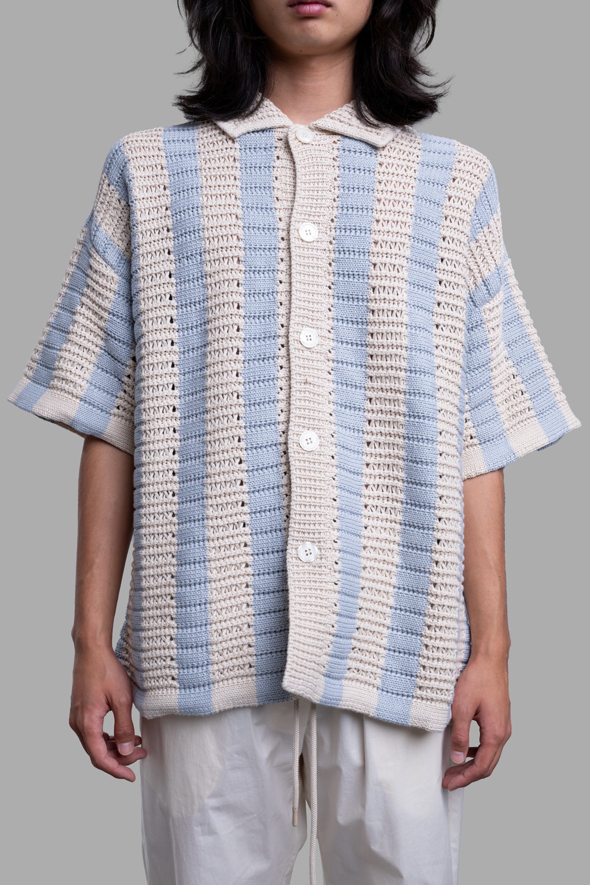 Knitted Crochet Shirt