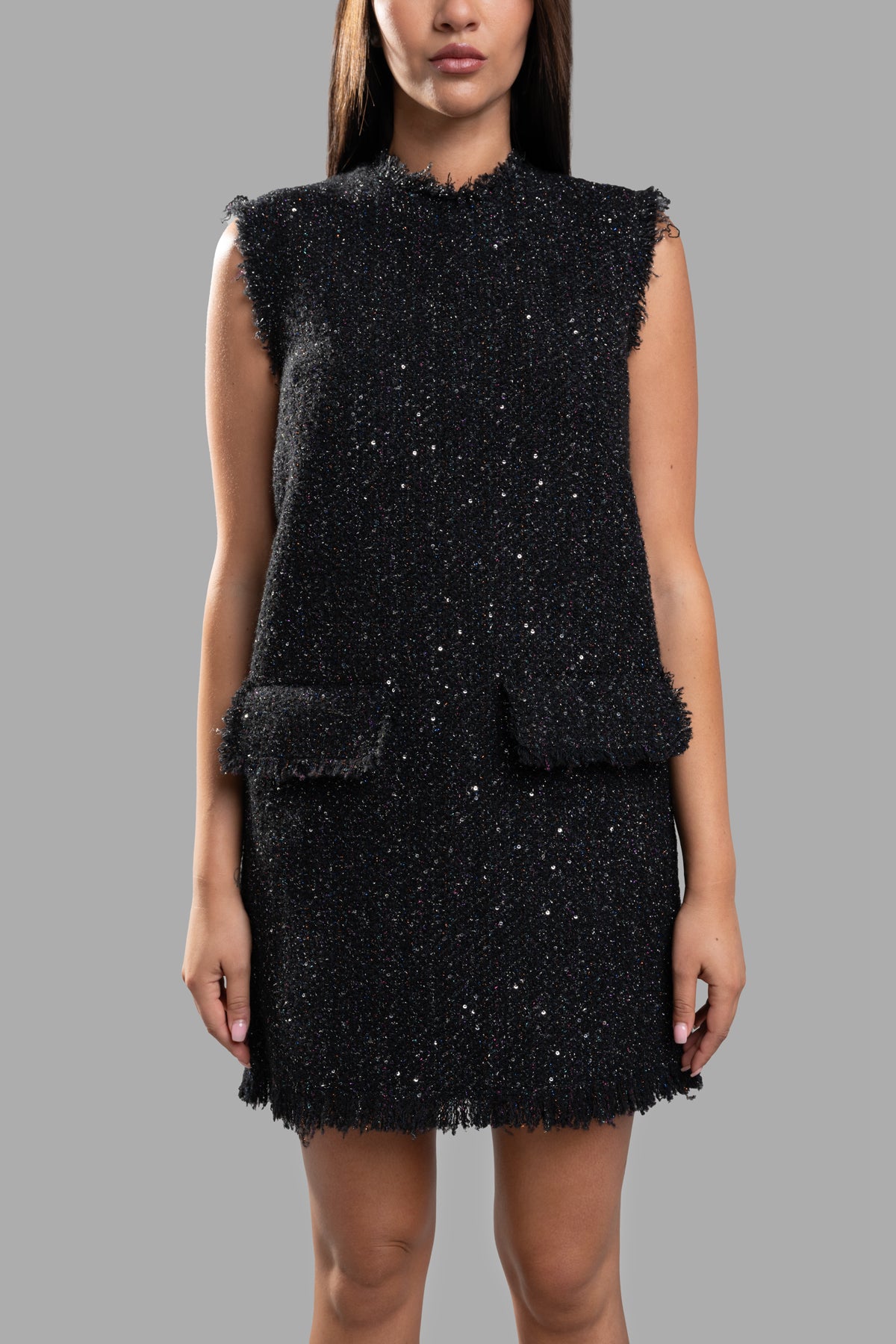 Tweed Mini Dress