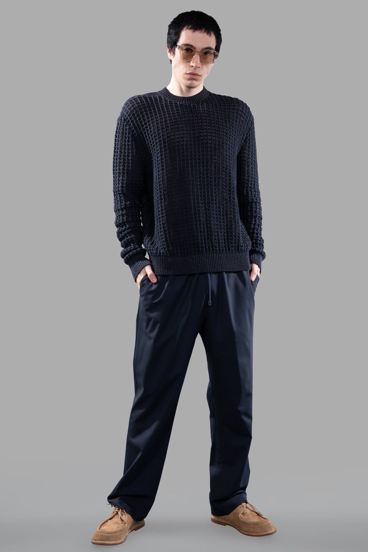 Cable-knit Sweater