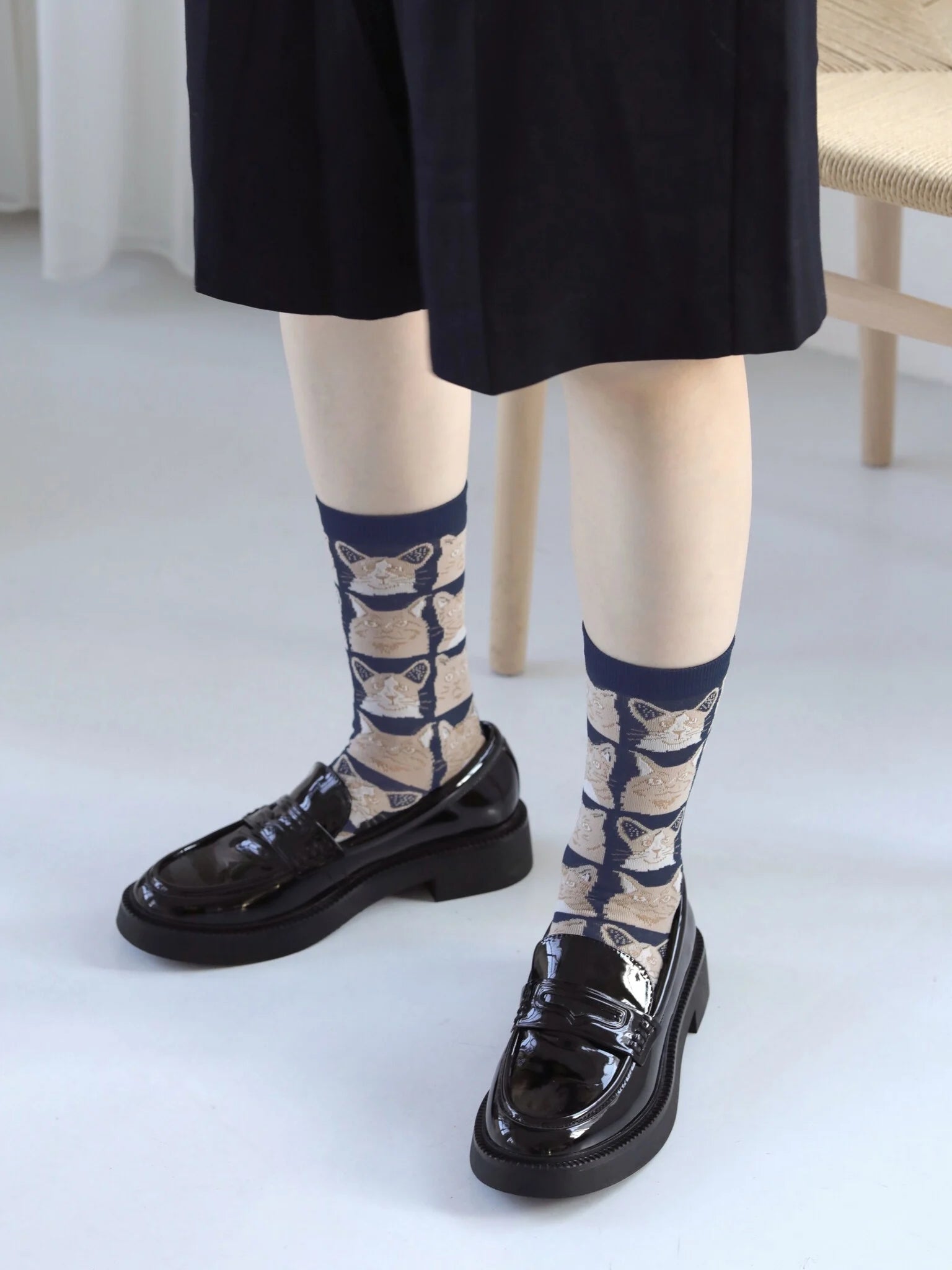 Manga Cat Socks