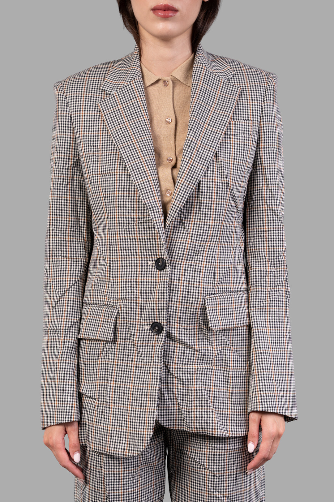 Asymmetric Creased Jacket