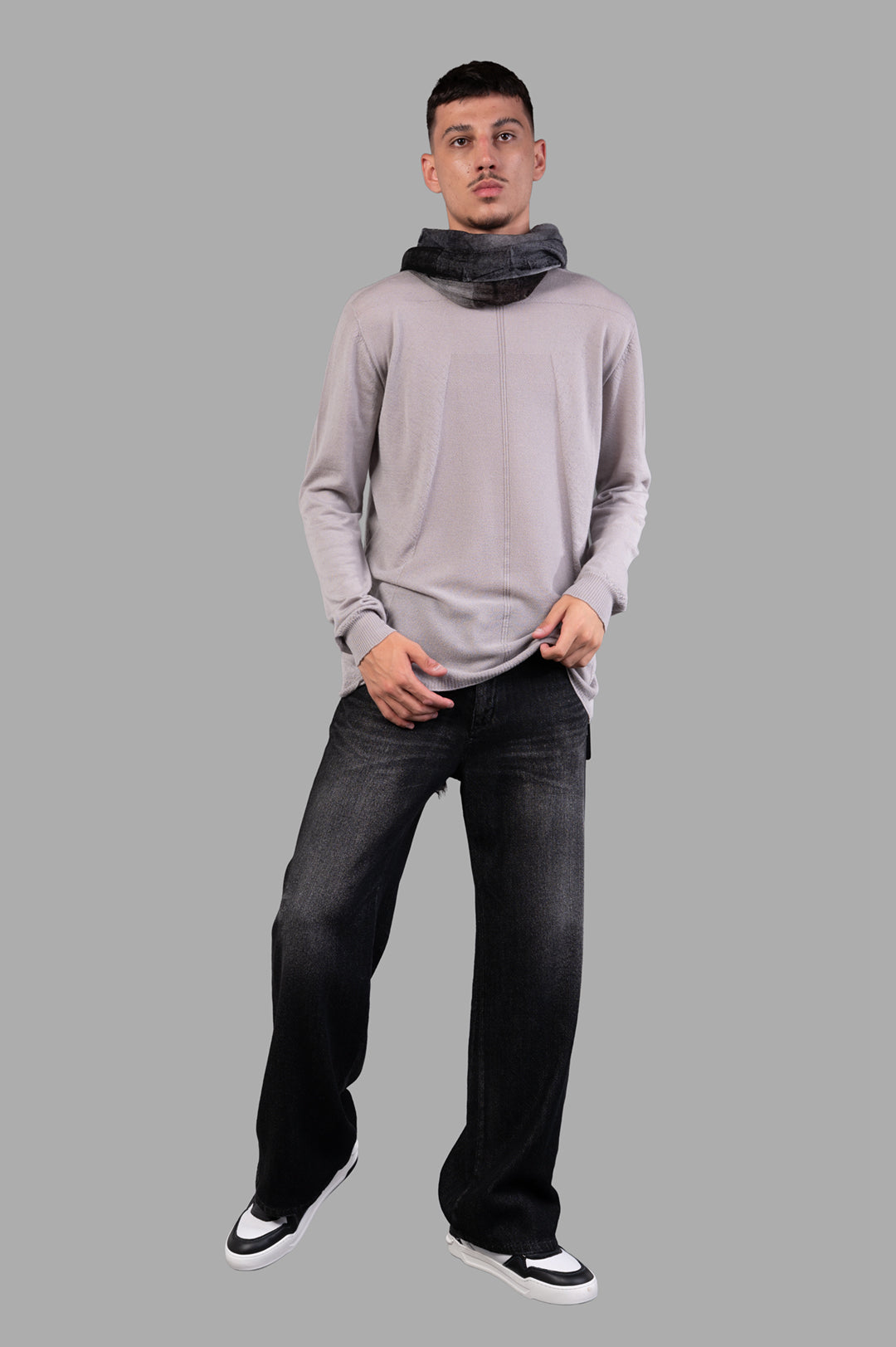 Crew Neck Wool Jumper