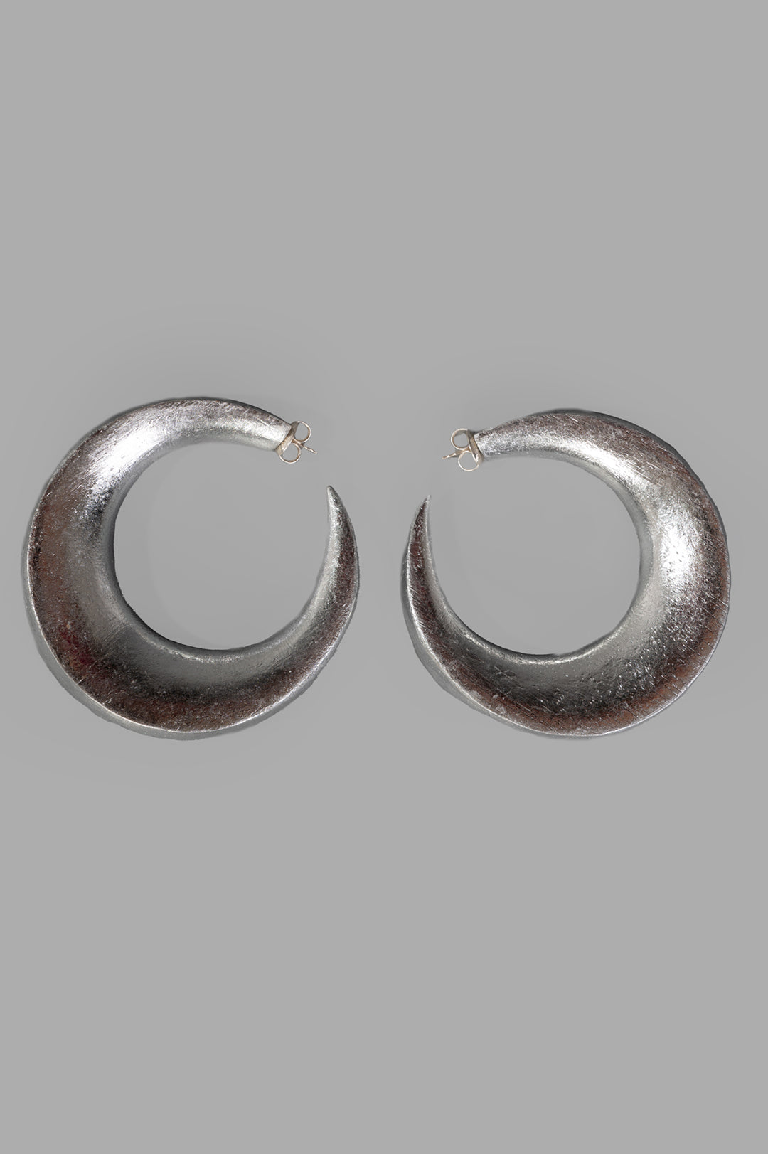 Full Moon Stud Earrings