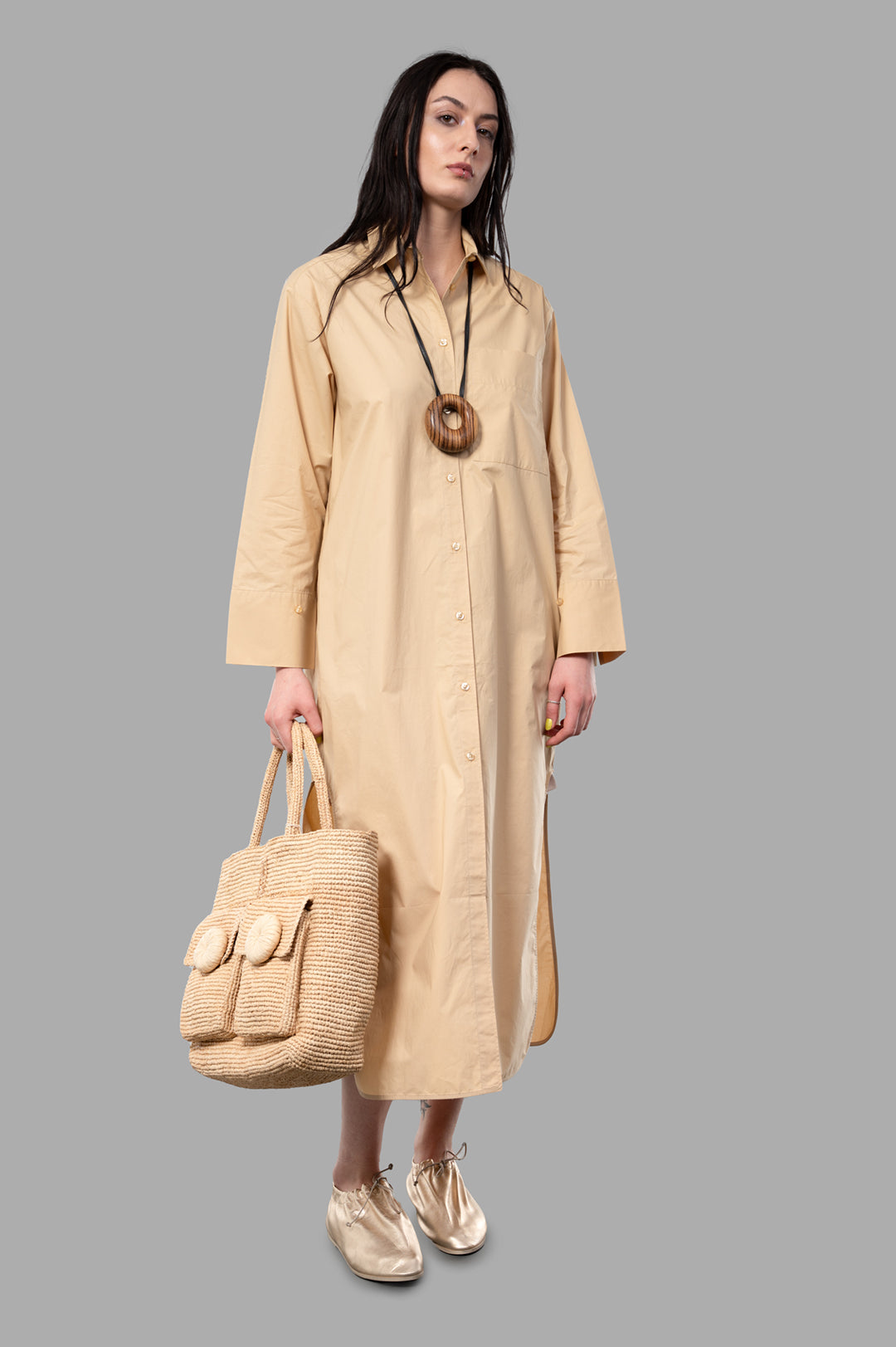 Perros Organic Cotton Dress