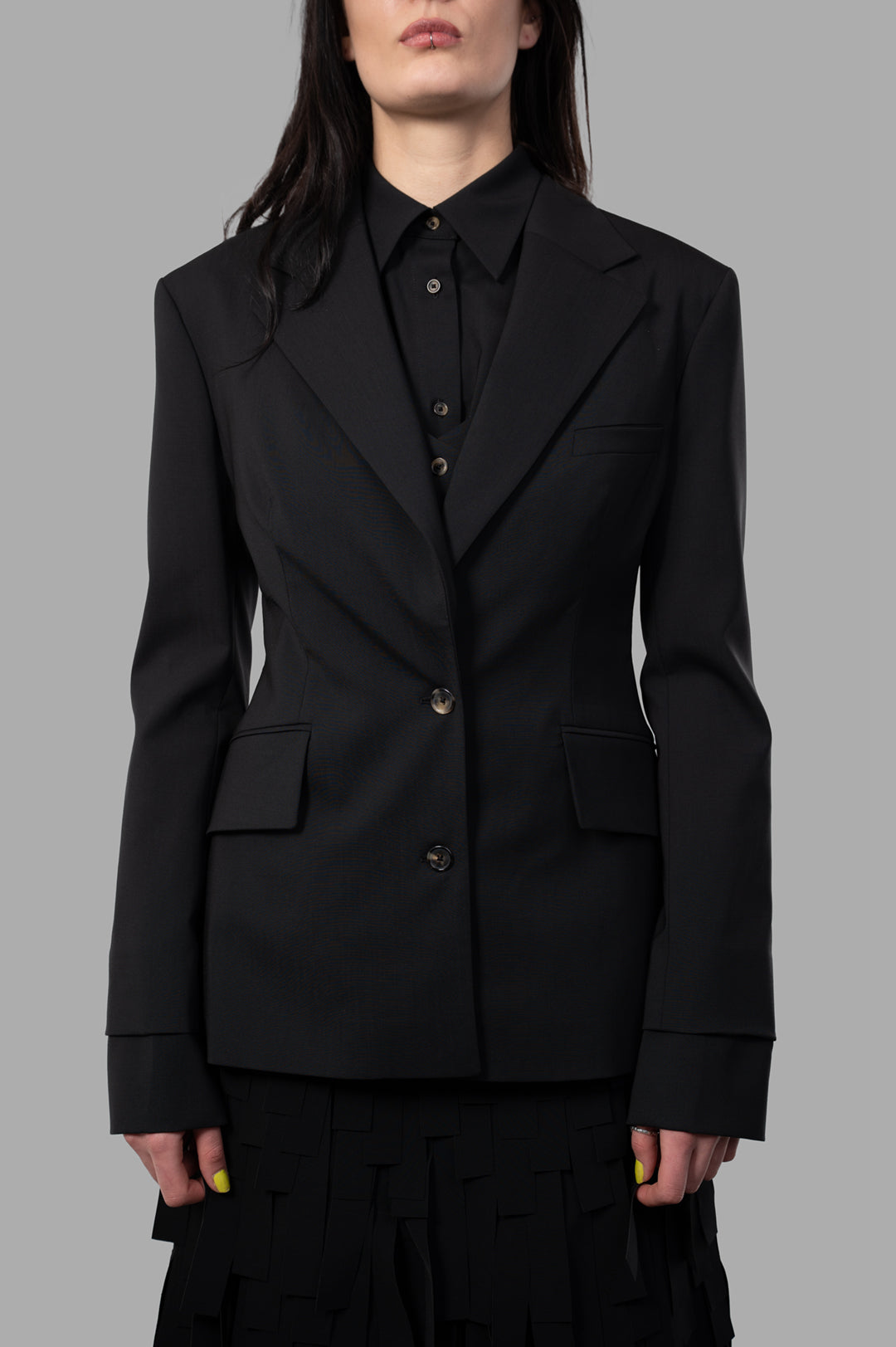 Open-Back Blazer