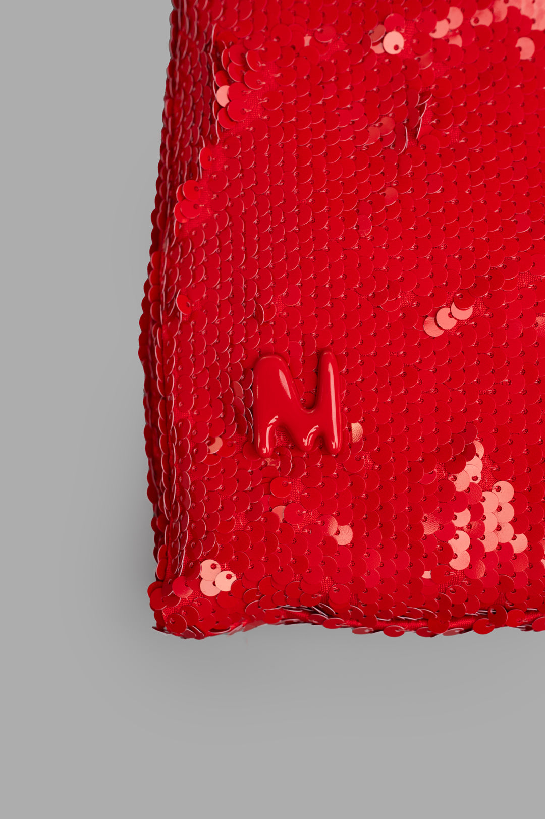 Red Paillettes Bag